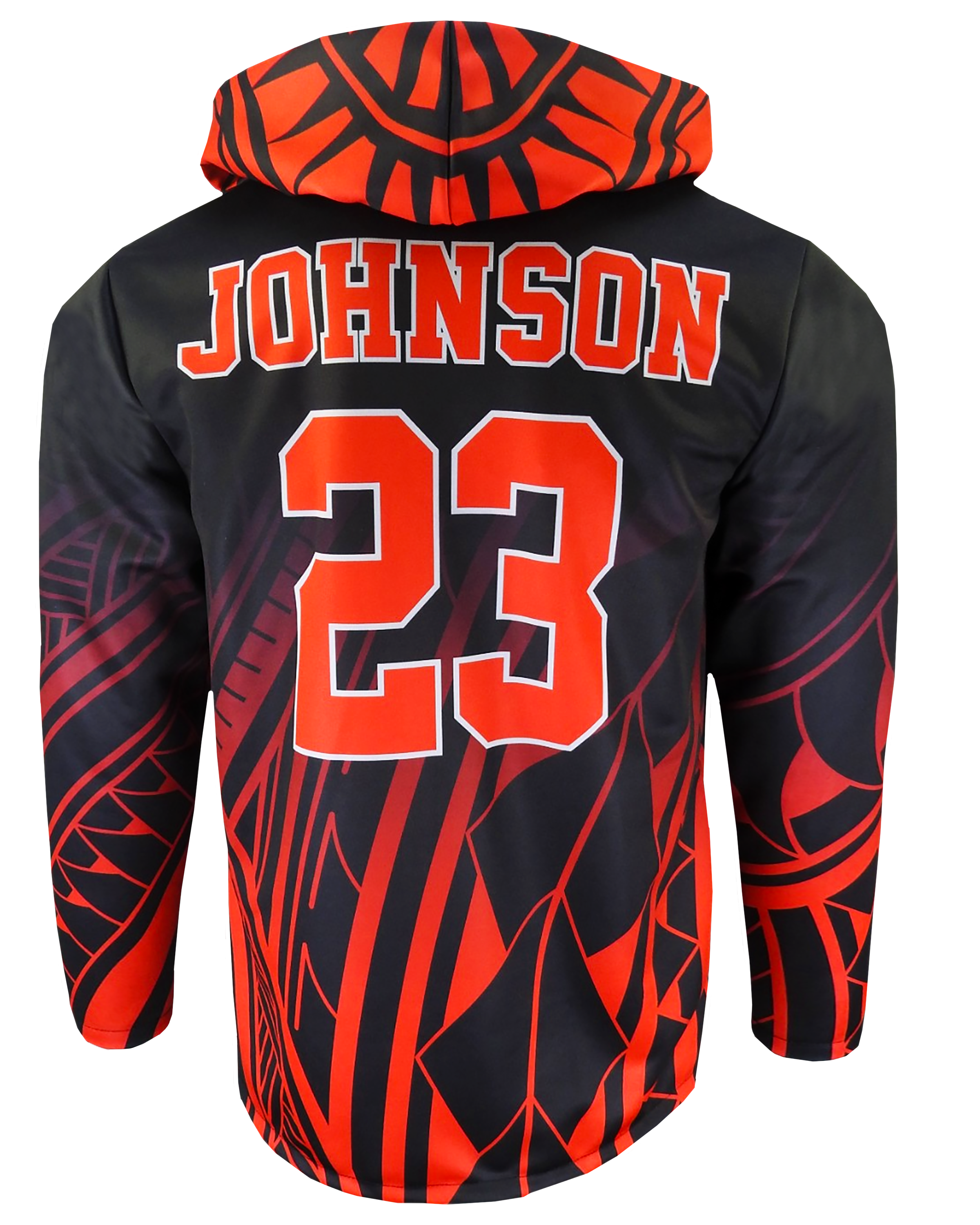 Sublimation Hooded Warm-Up Jacket