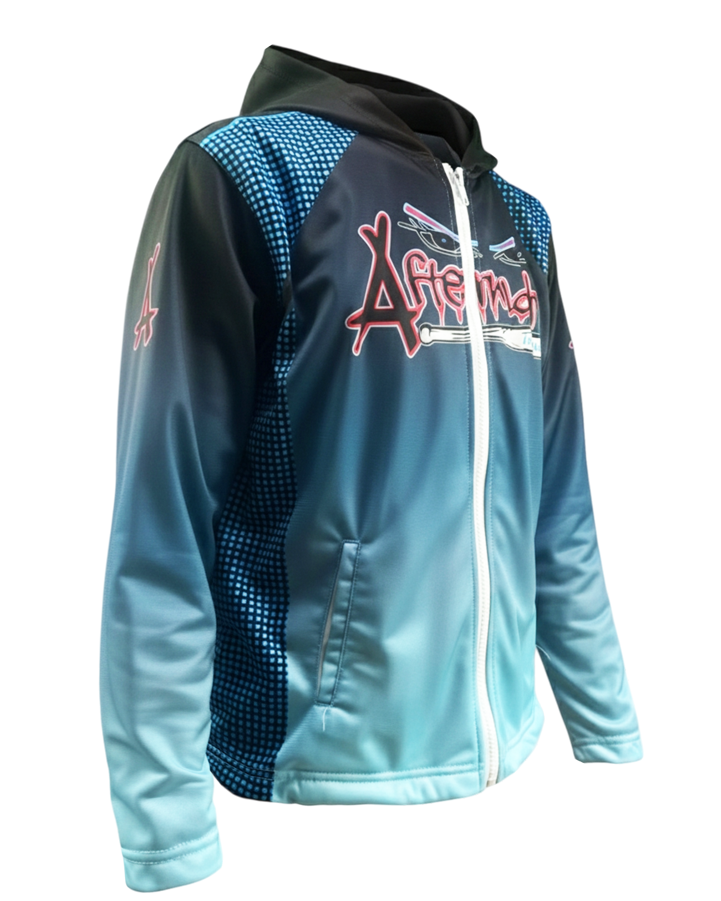 Sublimation Hooded Brushed Jacket