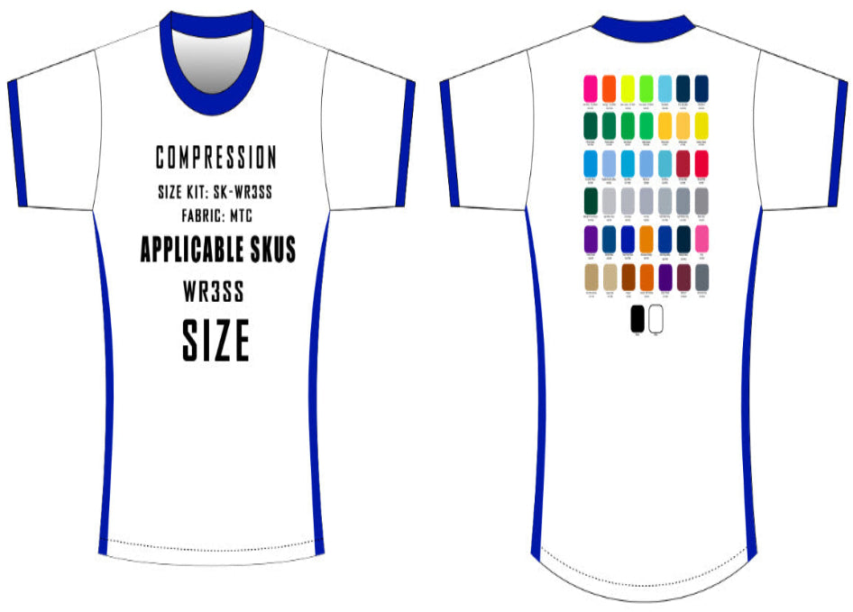 Flatlock Shirt with Scoop Bottom Size Sample