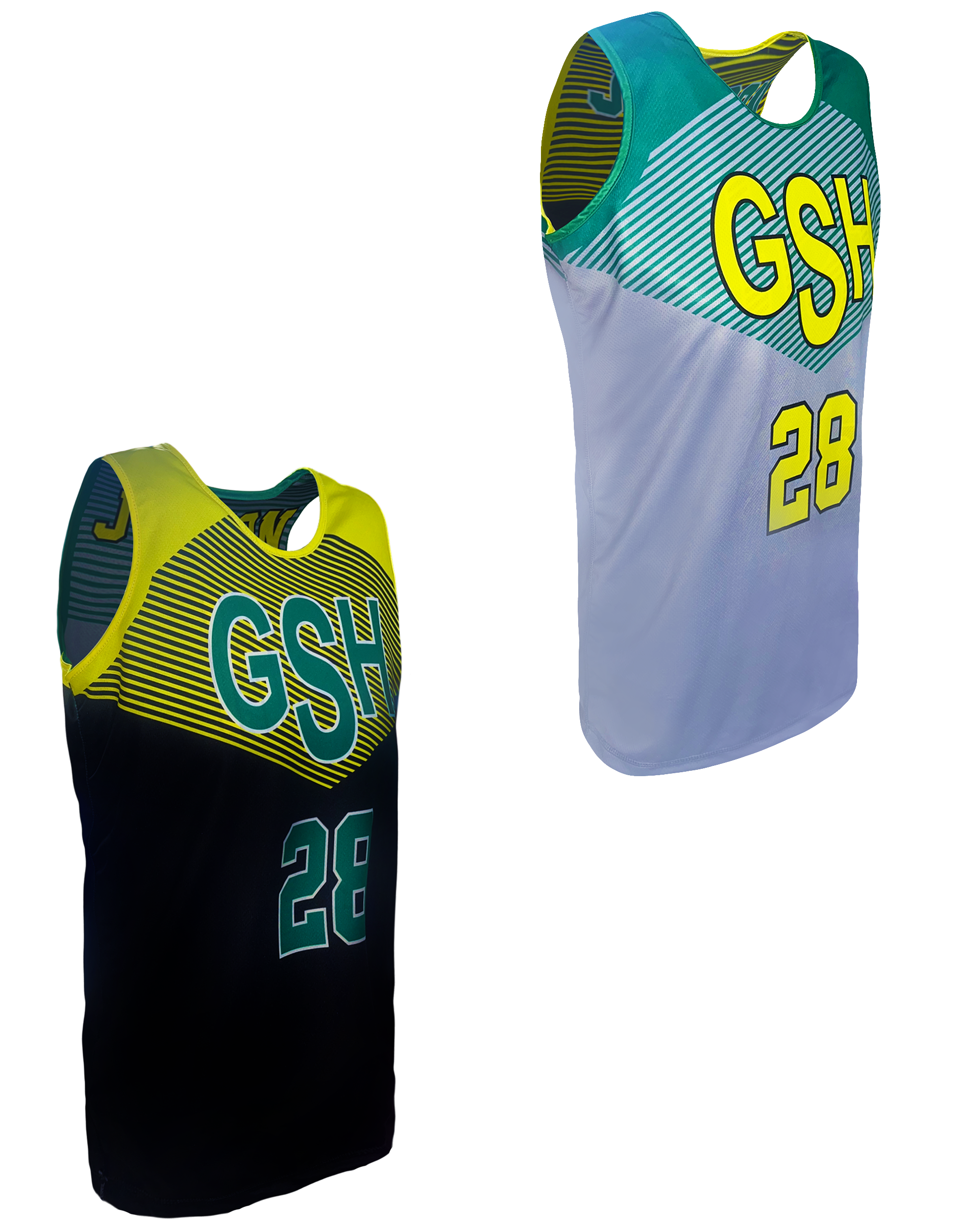Performance SINGLE LAYER REVERSIBLE Basketball Jersey
