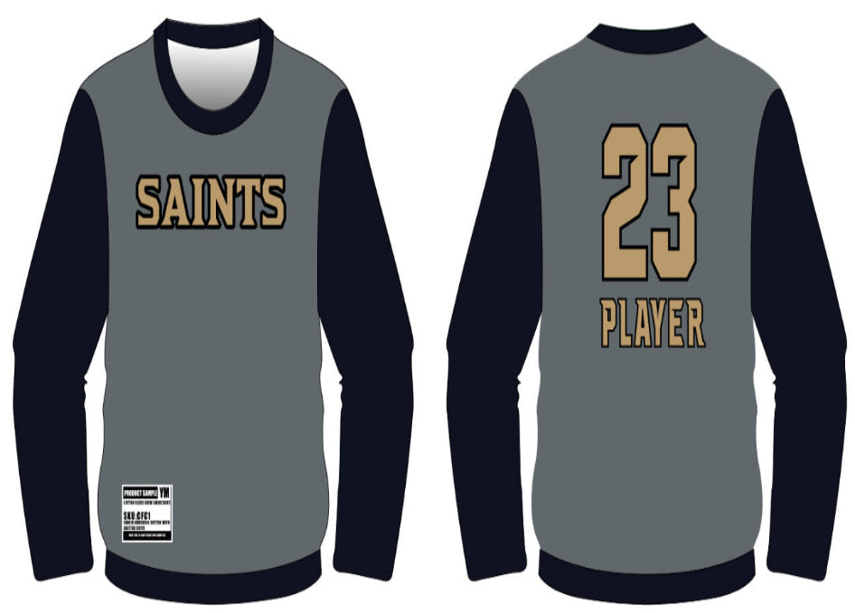 Cotton Fleece Crew Sweatshirt