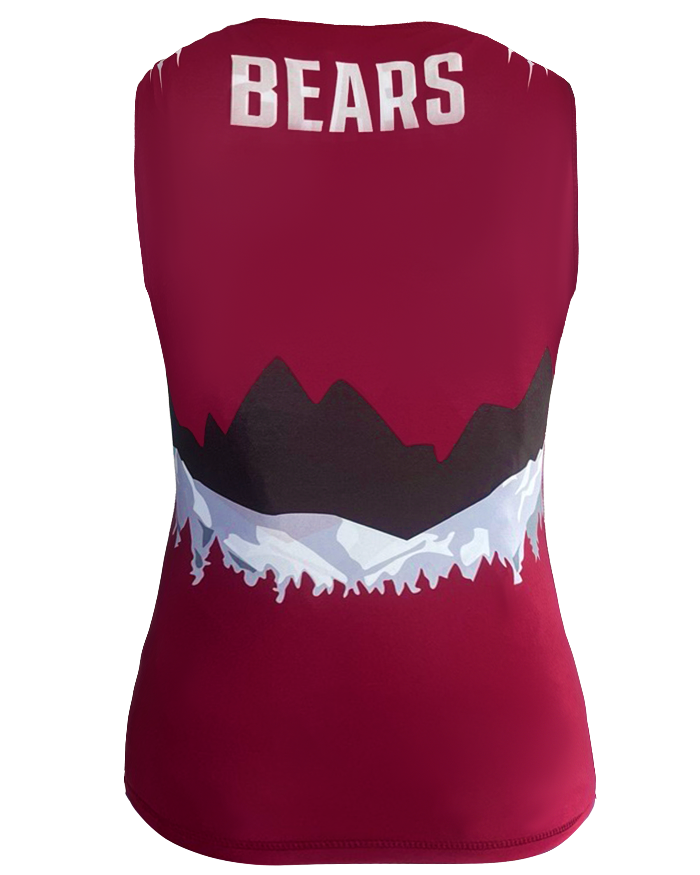 Sleeveless Single Ply  Reversible Performance Cheer Top