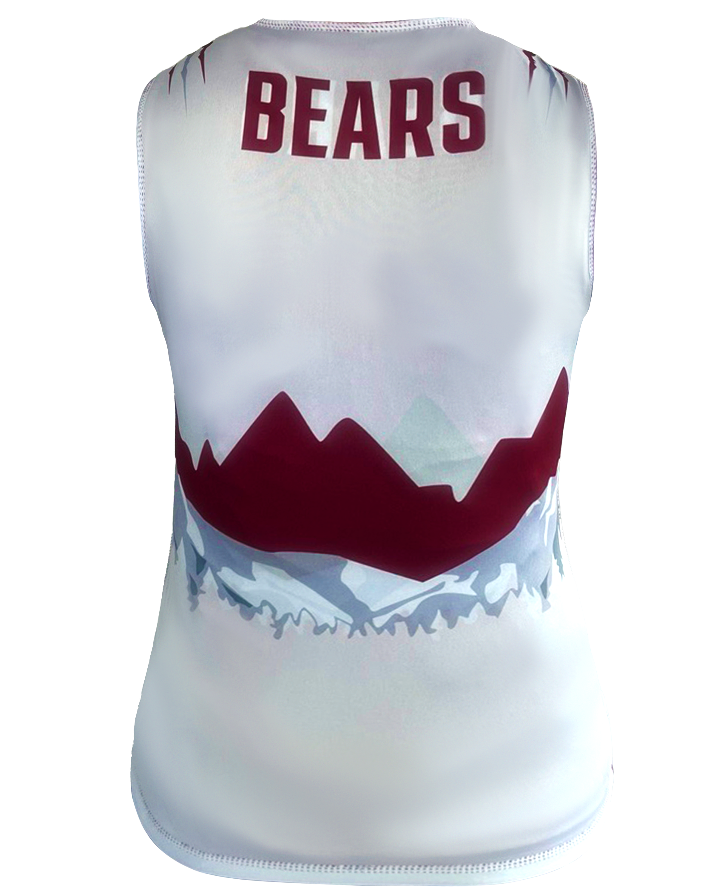 Sleeveless Single Ply  Reversible Performance Cheer Top