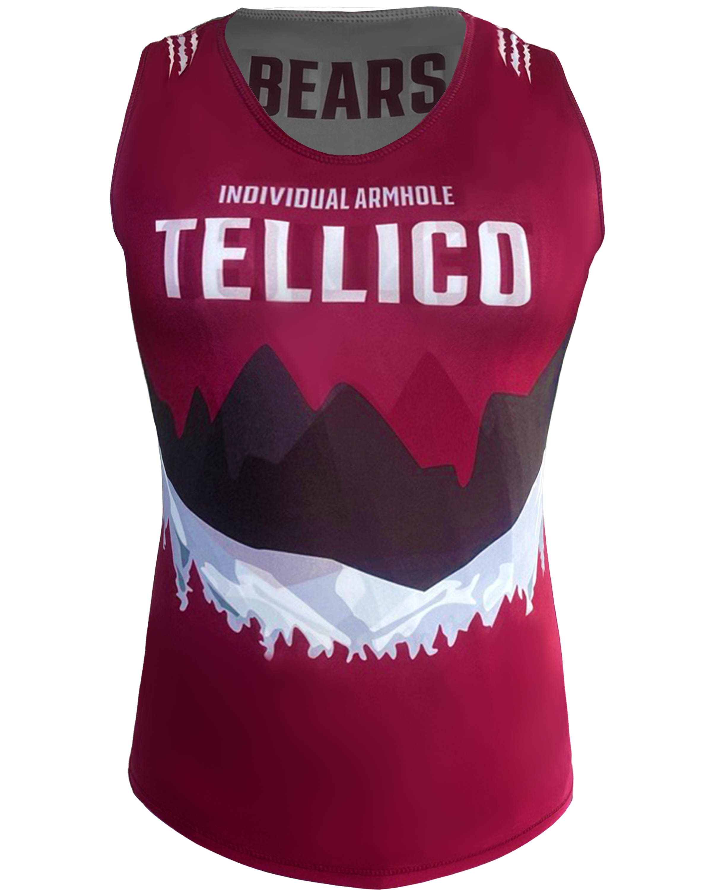 Sleeveless Single Ply  Reversible Performance Cheer Top