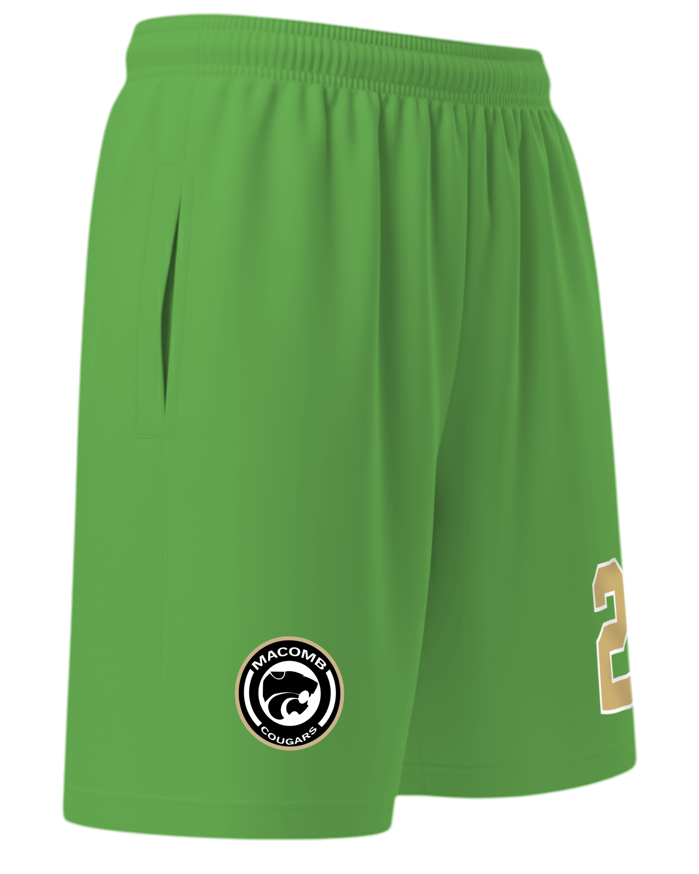 Dyed Multi-Sport Training Shorts with Pockets