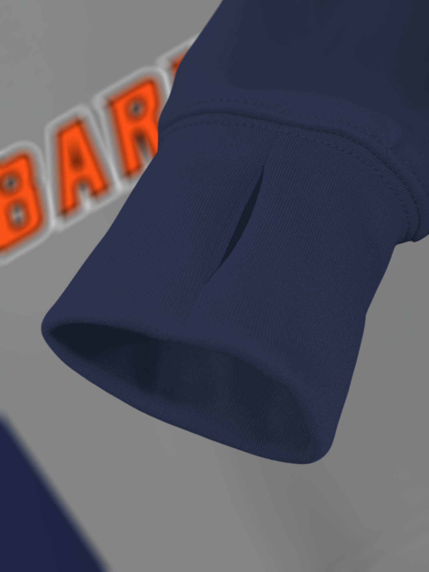 Dyed Heavy Performance Fleece Crew Neck Crop Top