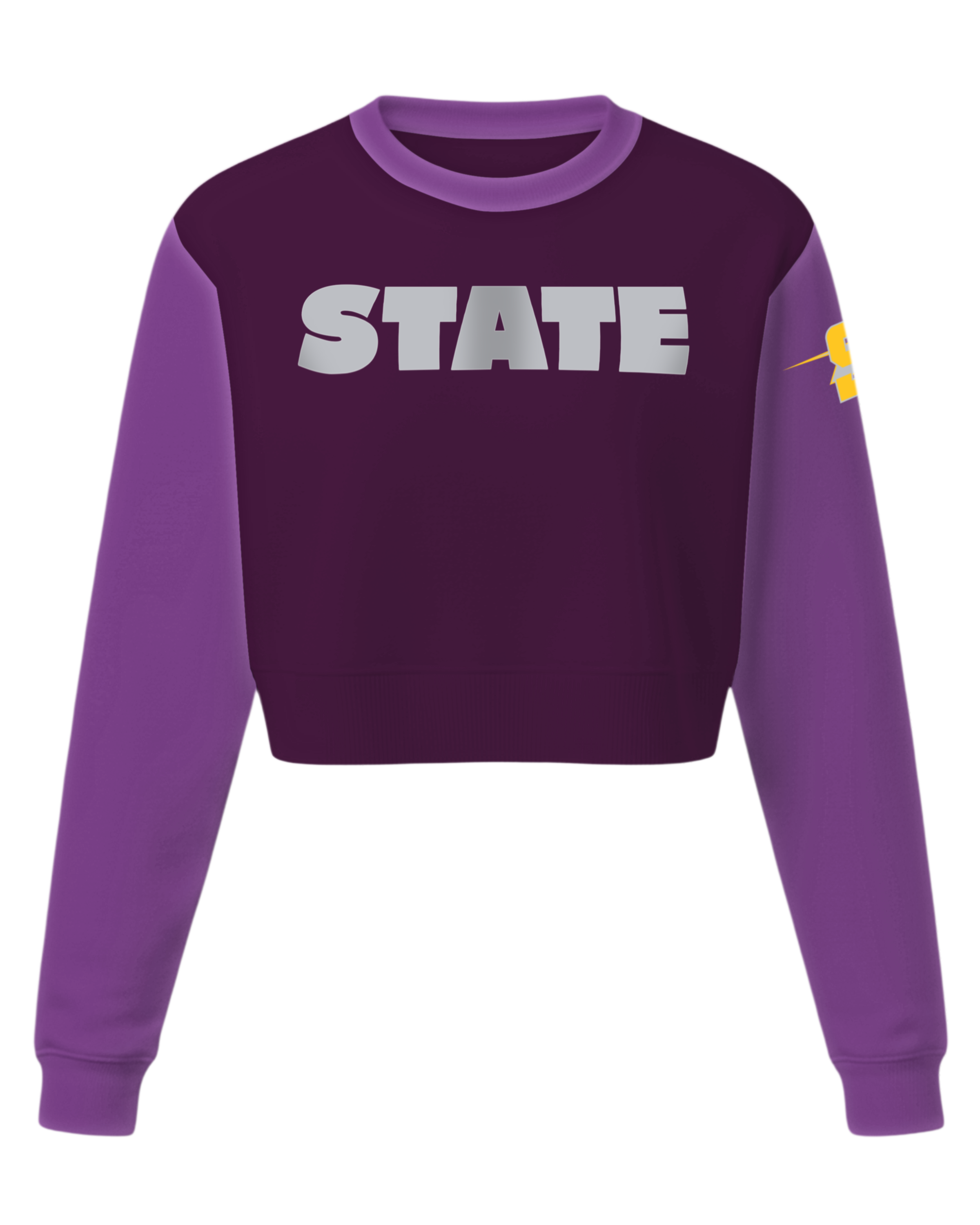 DYED Drifit Performance Pullover Crew Crop Top