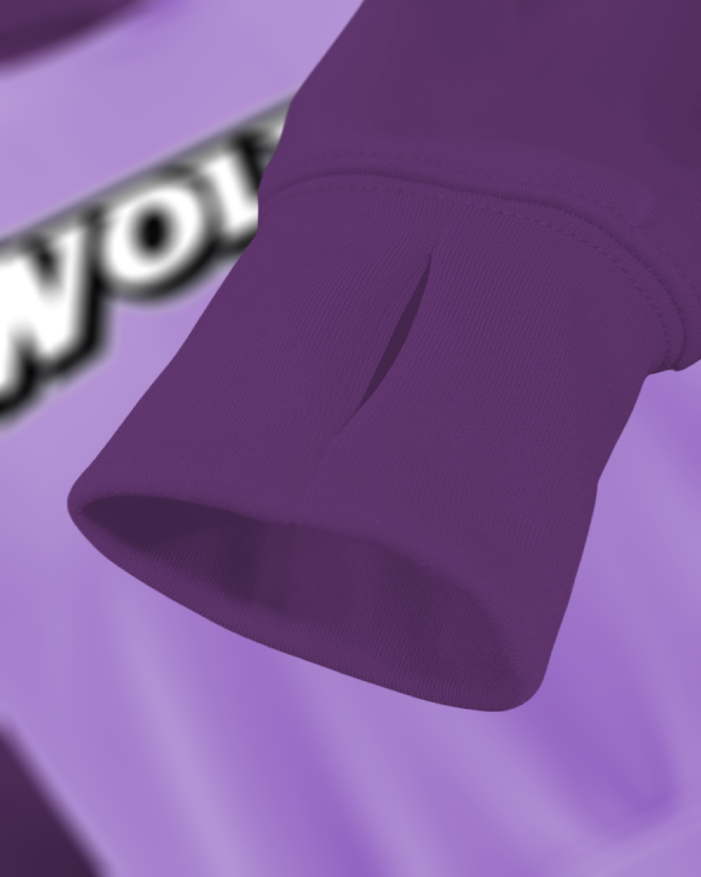 Dyed Heavy Performance Fleece Crop Top Hoodie