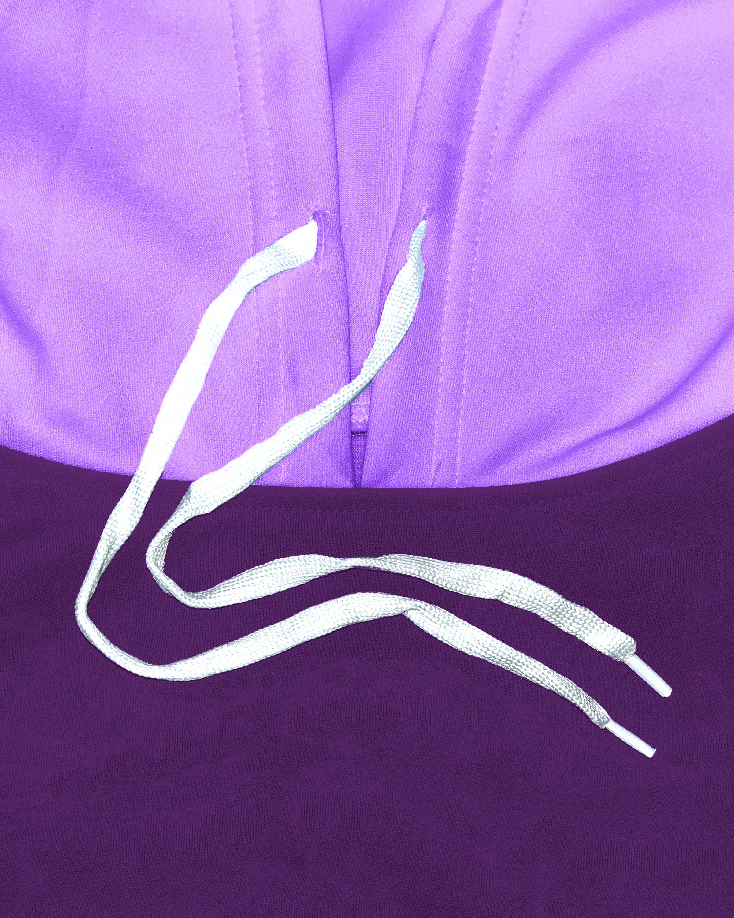 DYED Drifit Performance Crop Top Hoodie w/ Bottom Hem Slit