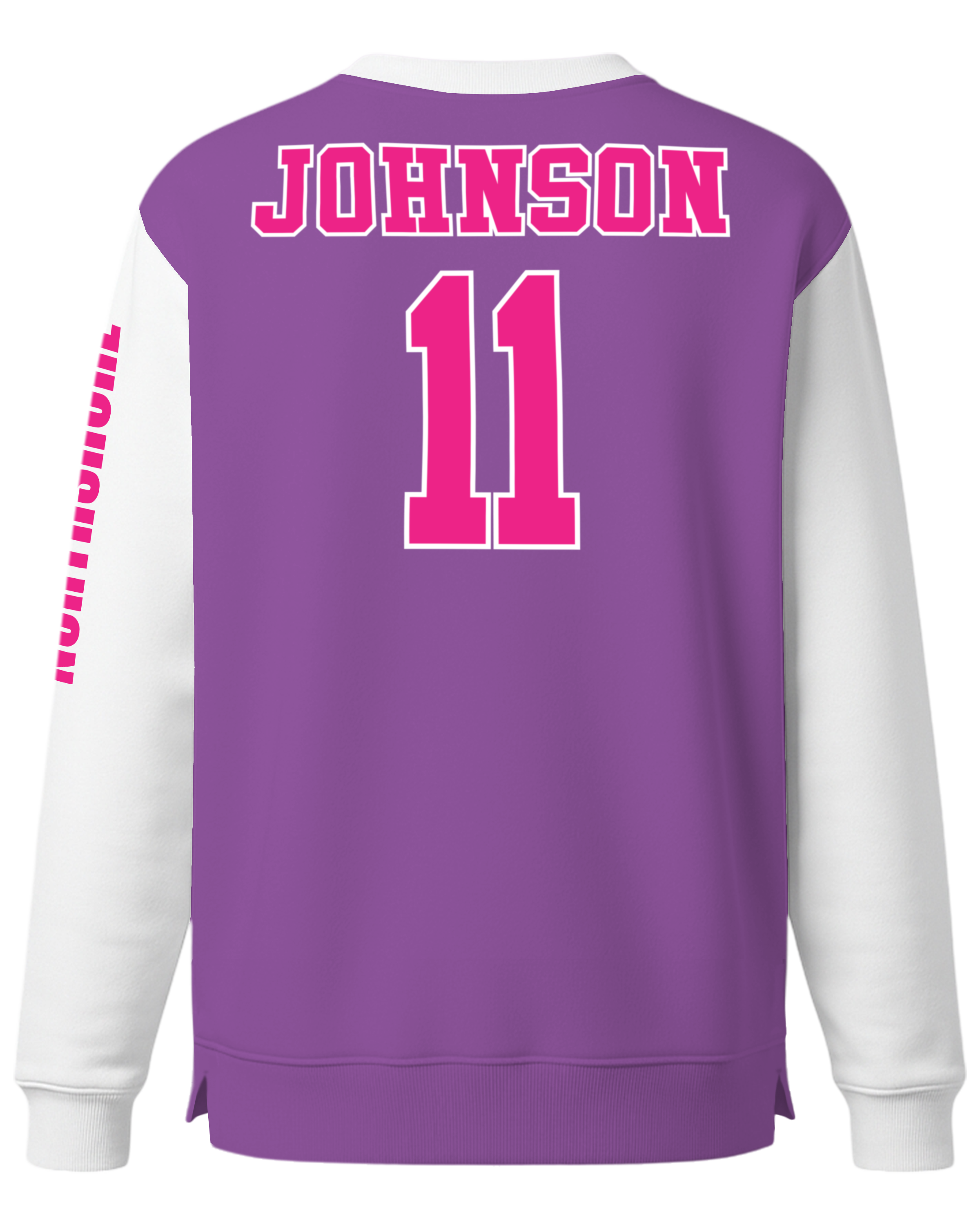 DYED Drifit Performance Pullover Crew Neck Sweatshirt w/ Front Pocket & Bottom Hem Slit