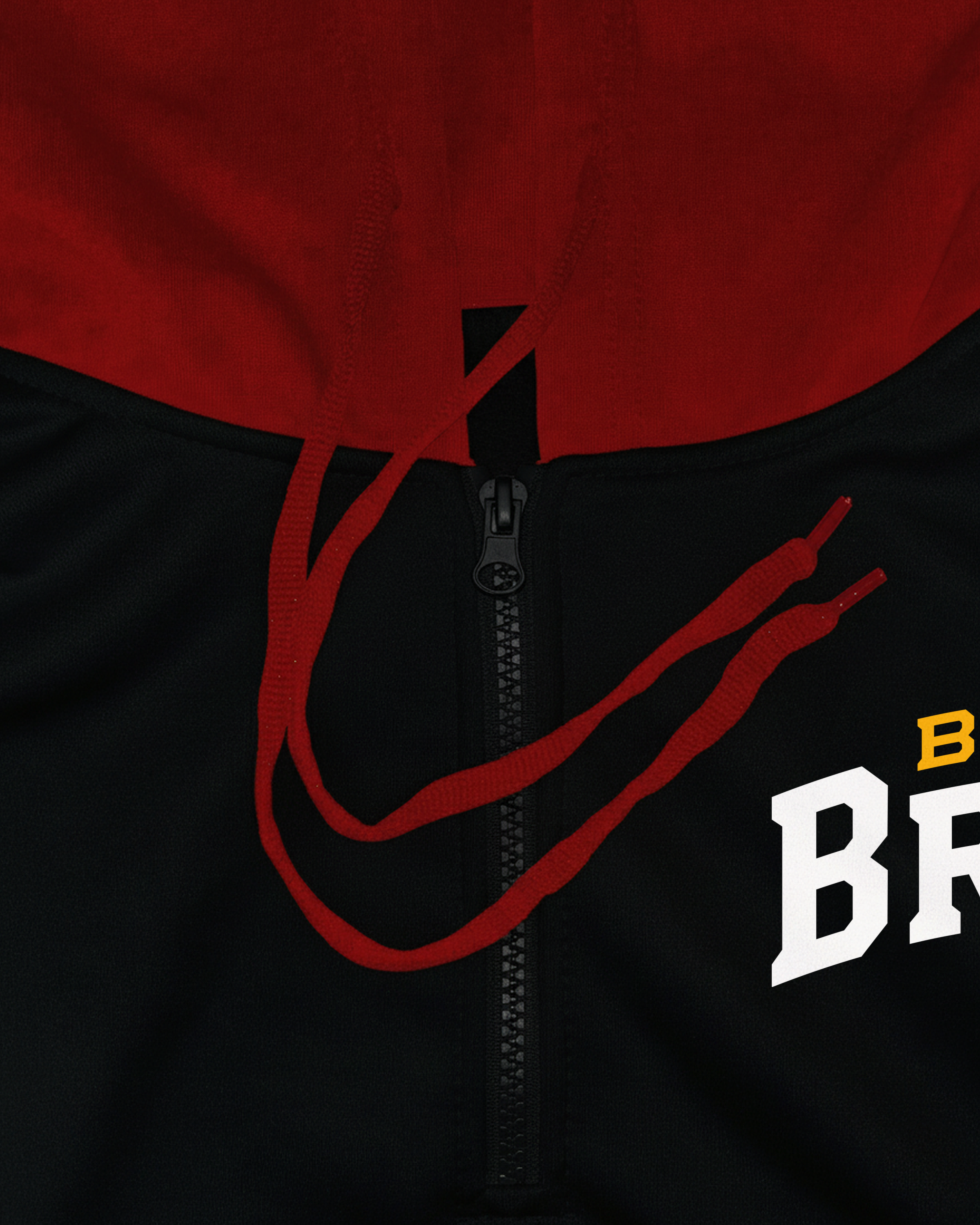 Dyed Drifit Performance 1/4 Zip Fleece Hoodie w/ Front Pocket