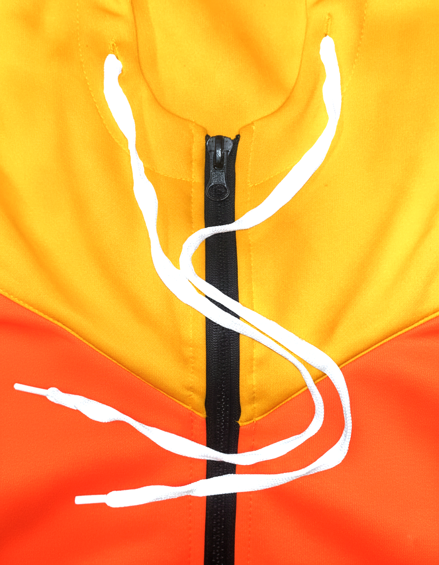 DYED Brushed Peformance Full Zip Fleece Hoodie w/ Front Pocket