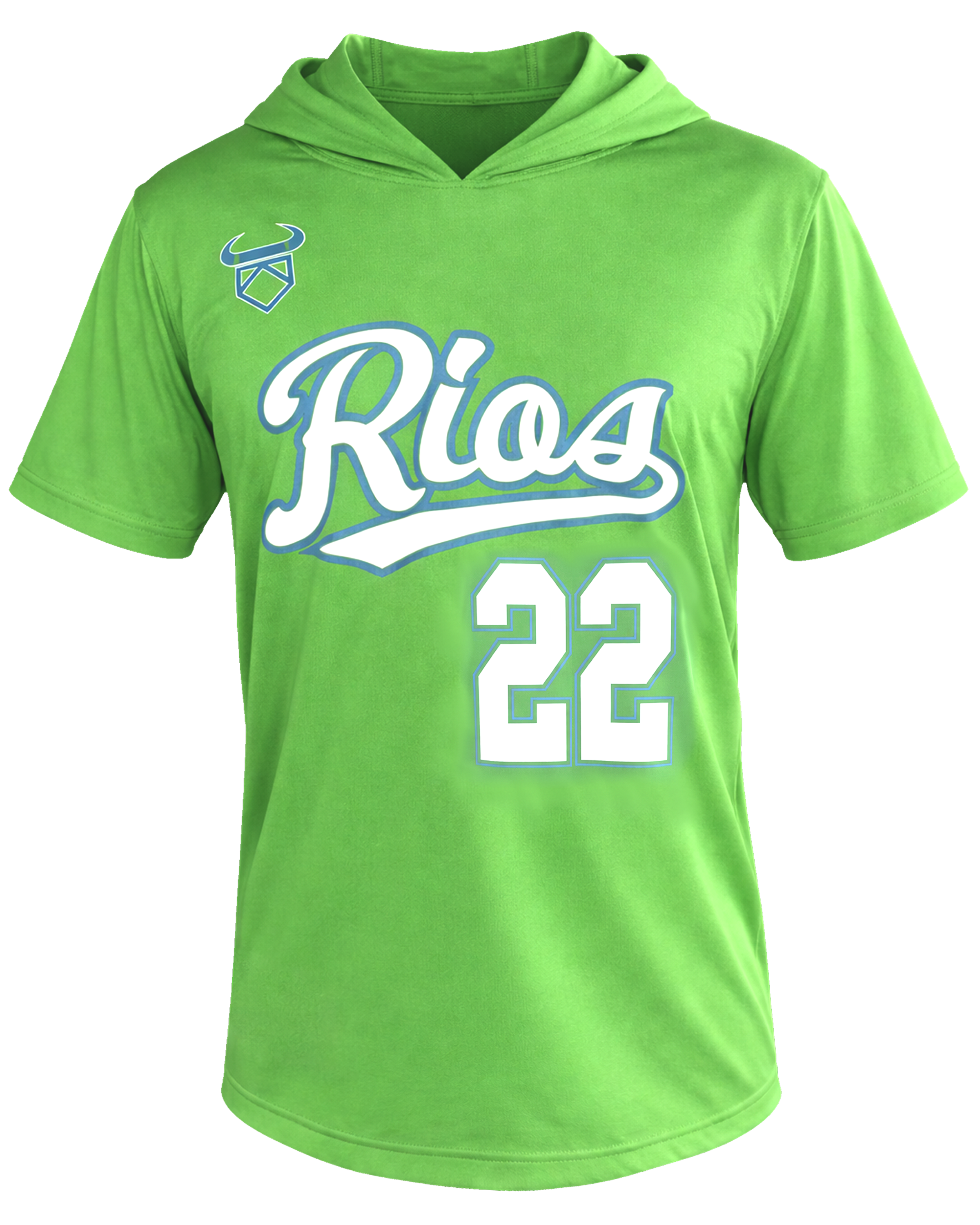 DYED Short Sleeve Lightweight Hoodie