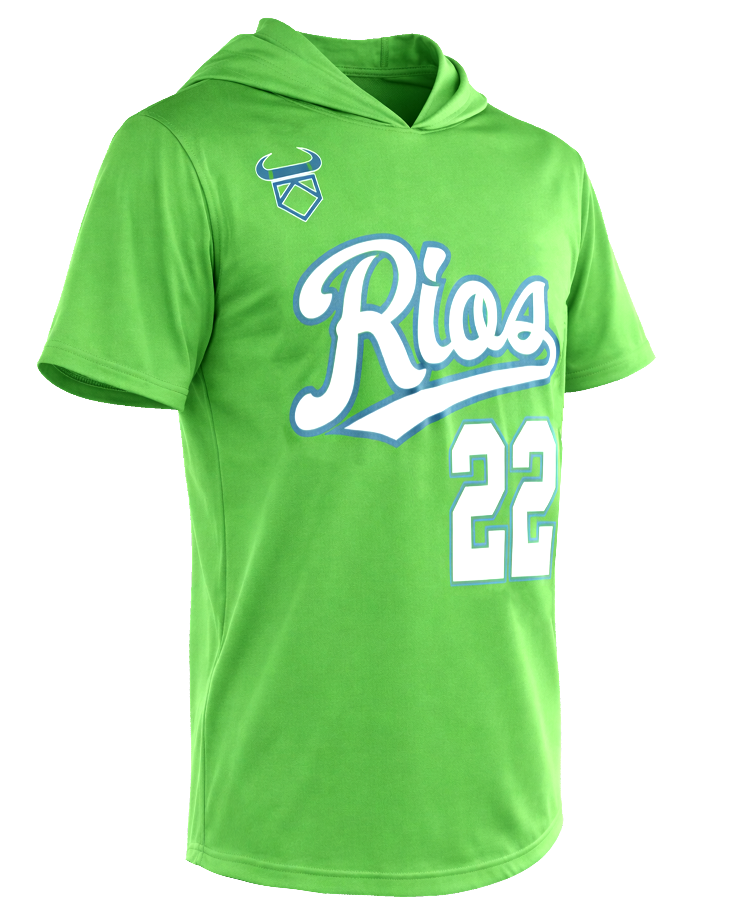 DYED Short Sleeve Lightweight Hoodie