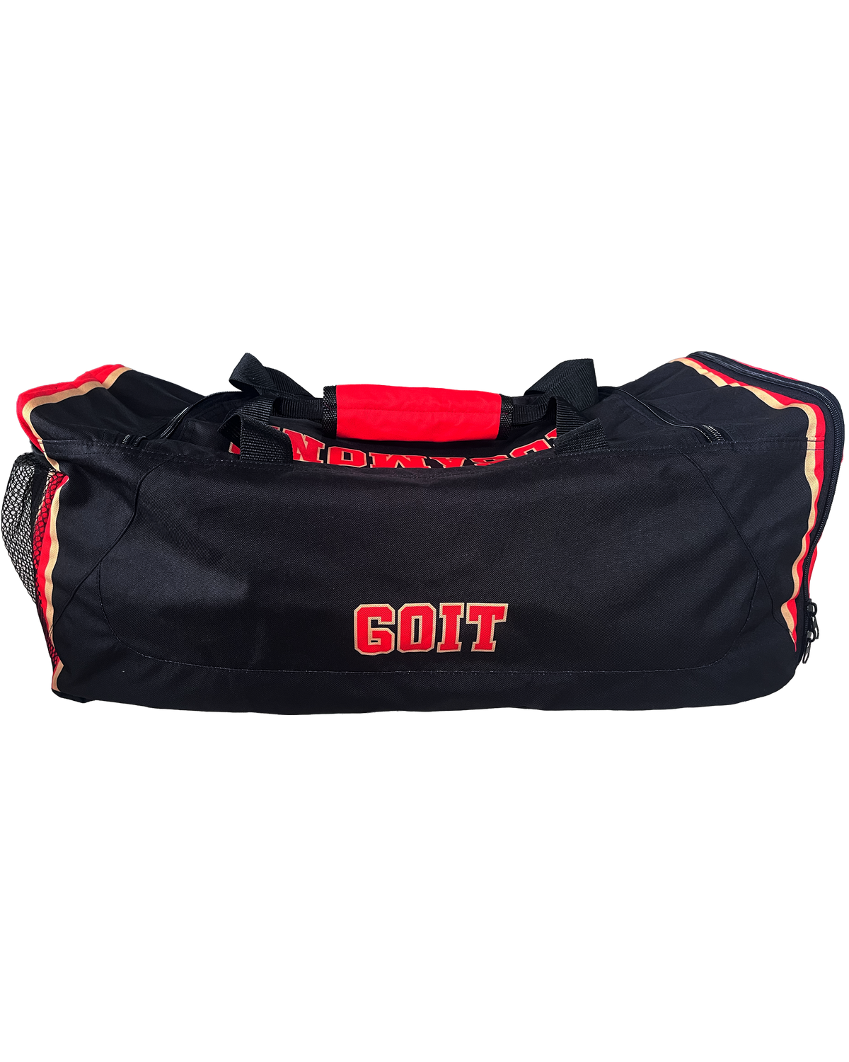 24" Large U zipper Duffle Bag w/ Shoe Pocket (No Pads)