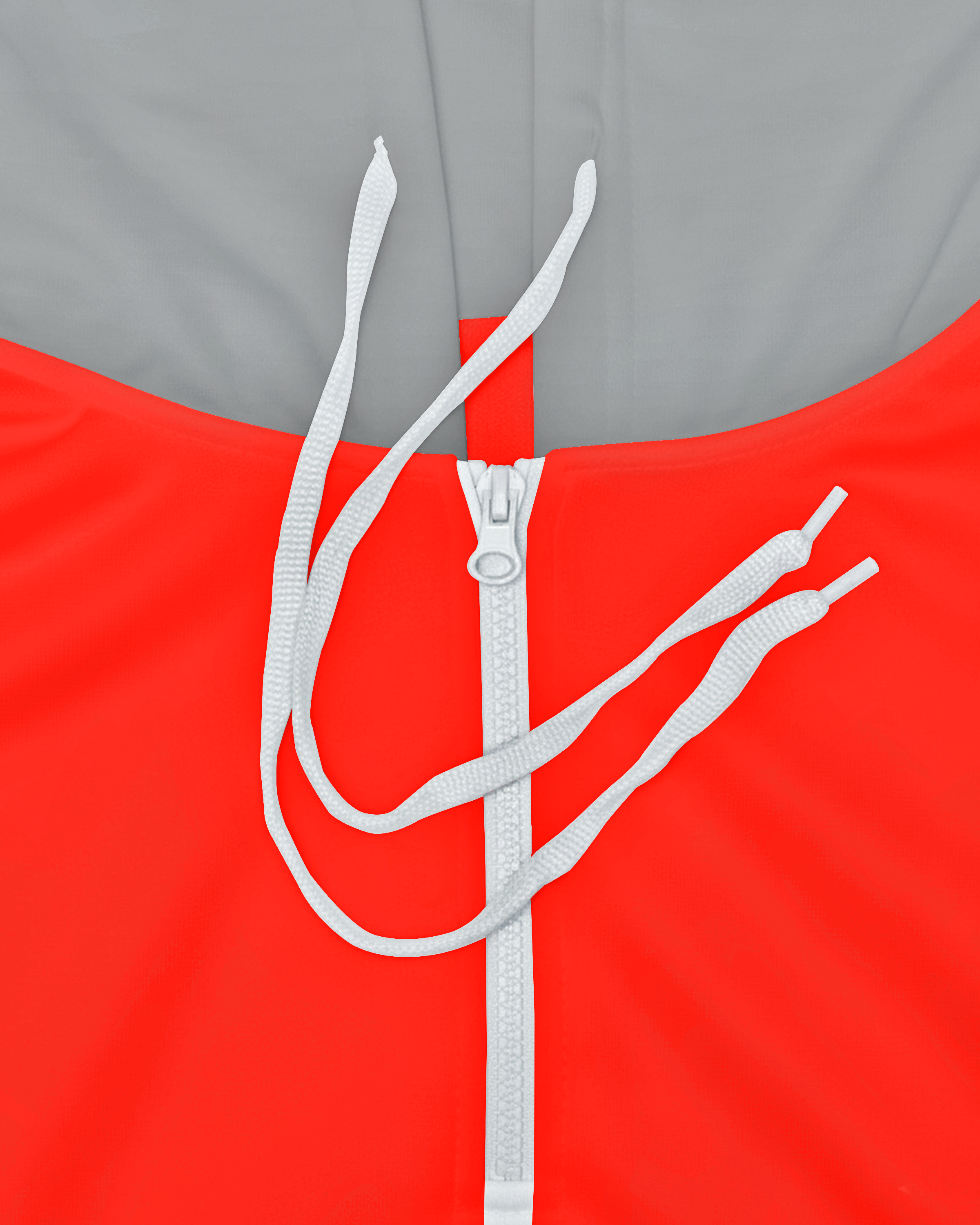 Dyed Hooded Warmup Jacket