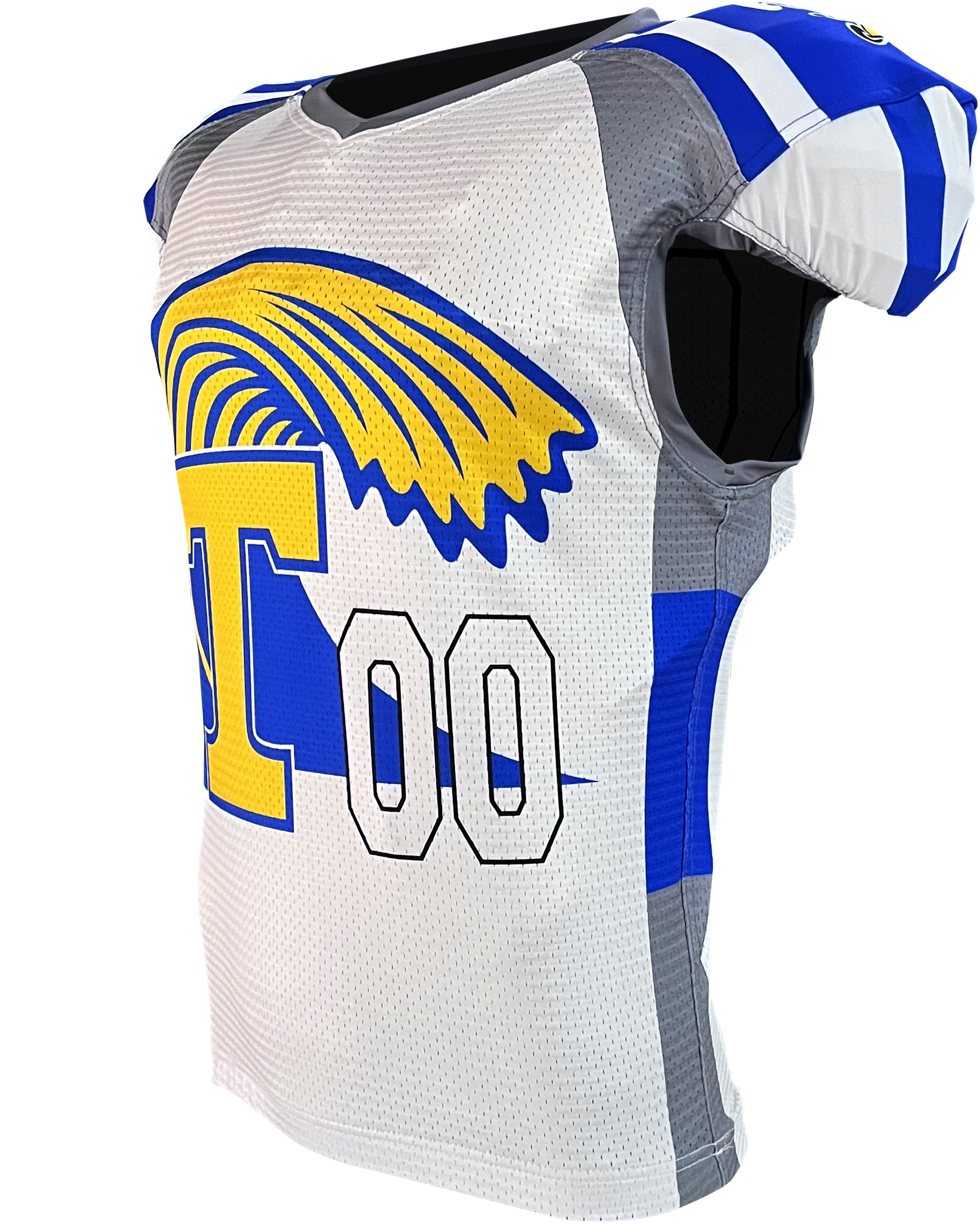 Drive Tapered Waistcut Stretch Mesh Football Jersey