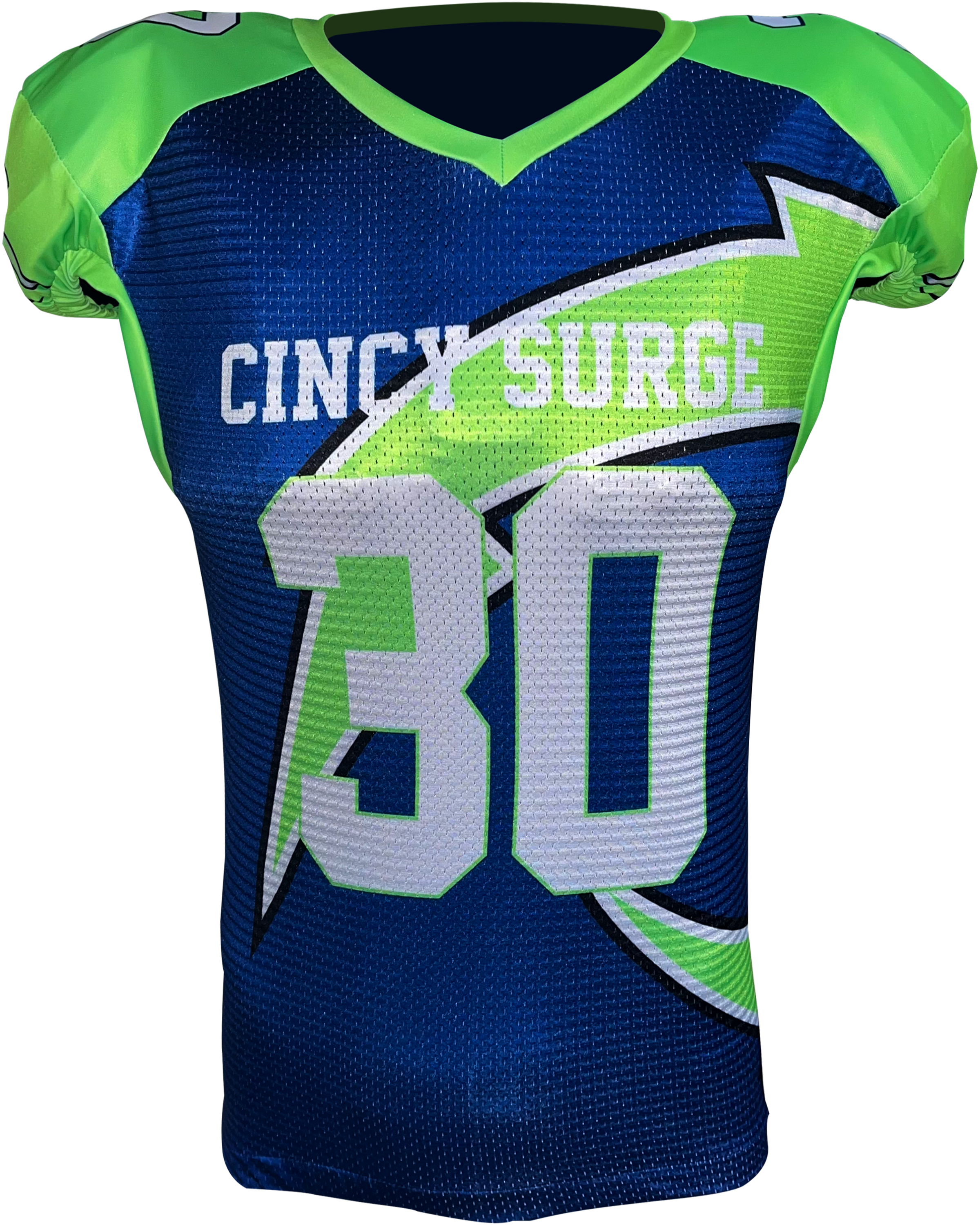 Keeper Waistcut Fitted Stretch Mesh Football Jersey (Reversible)