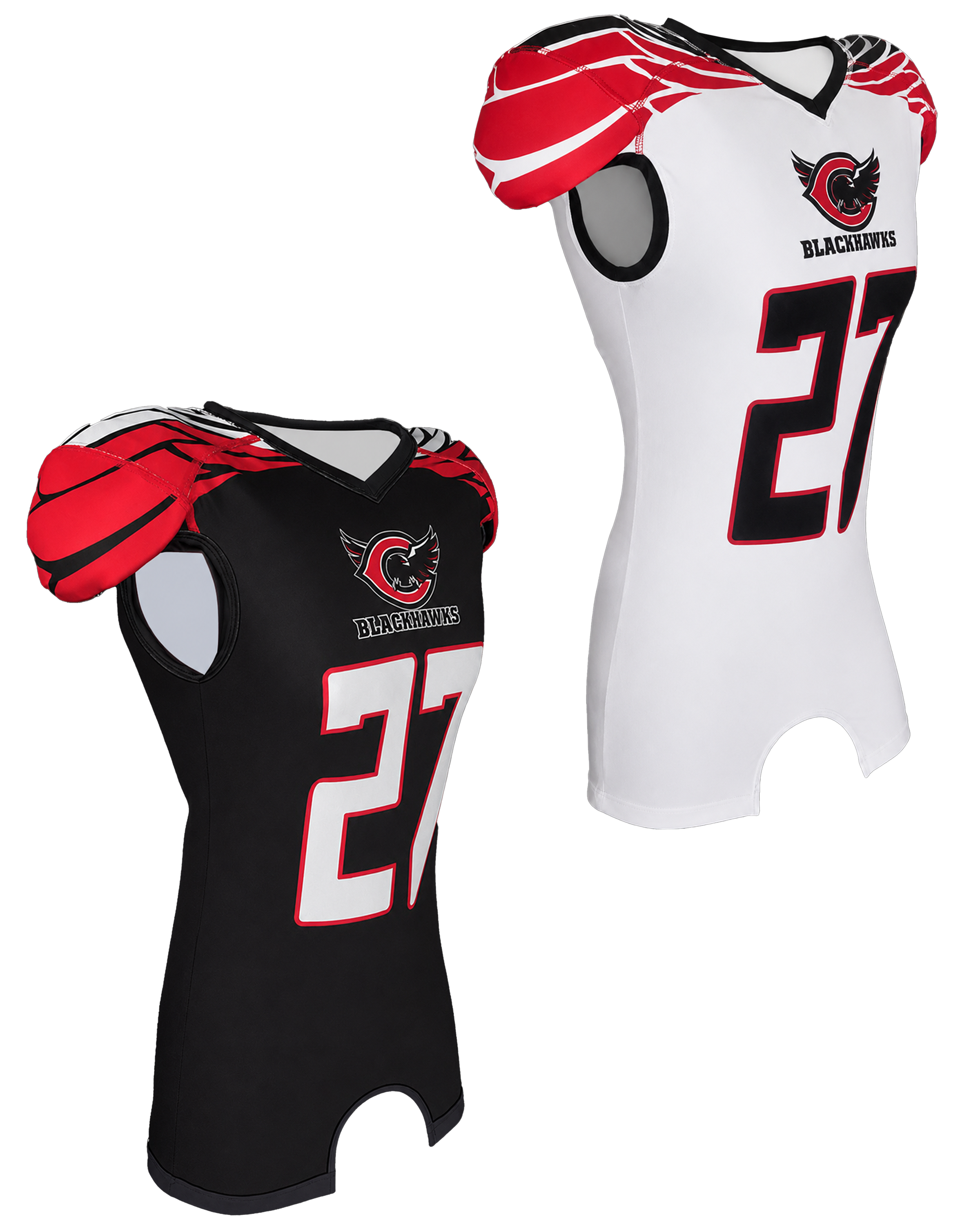 FORM FIT MVP SINGLE PLY REVERSIBLE FOOTBALL JERSEY