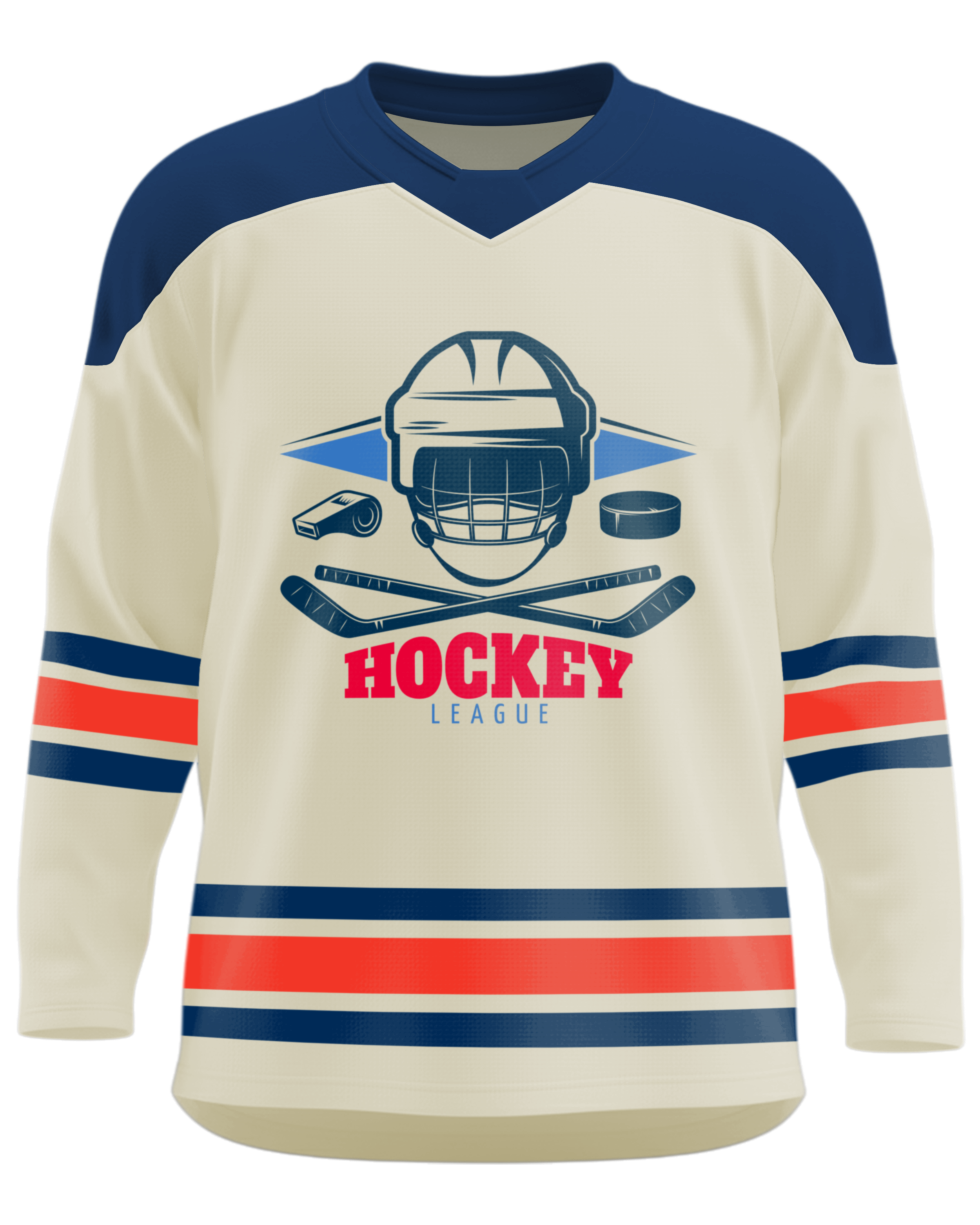 Hockey Jersey with Double Ply Yoke