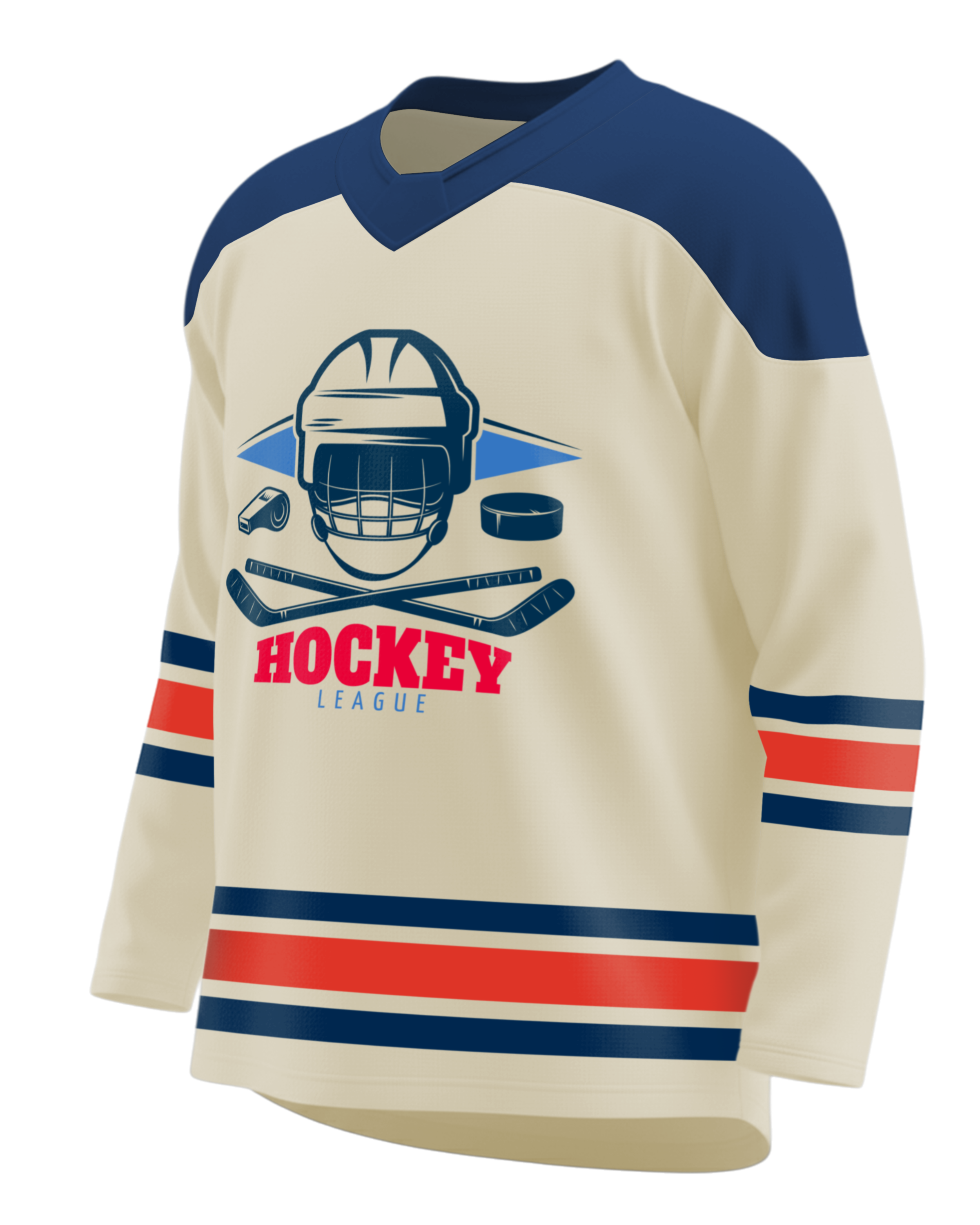 Hockey Jersey with Double Ply Yoke