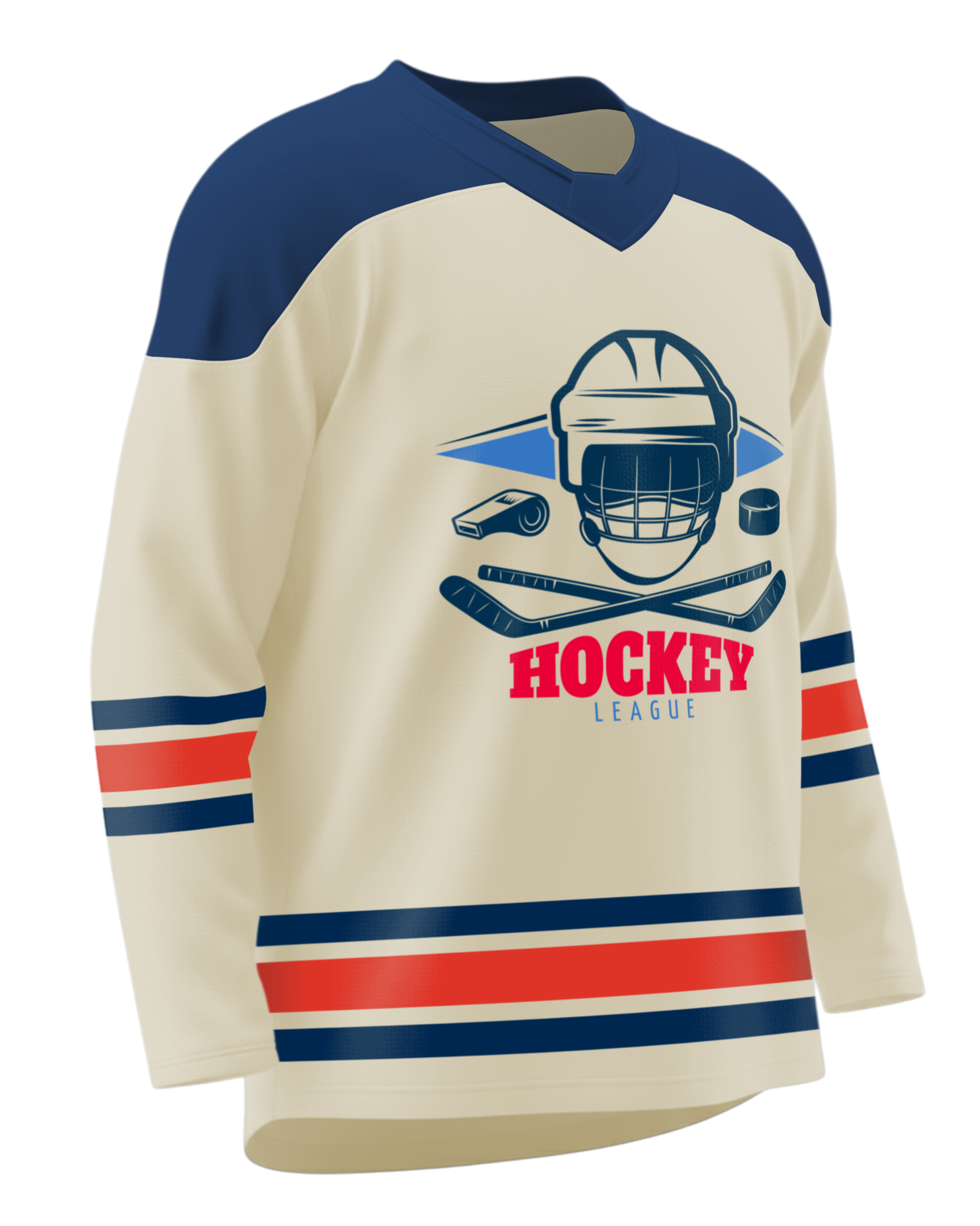 Hockey Jersey with Double Ply Yoke
