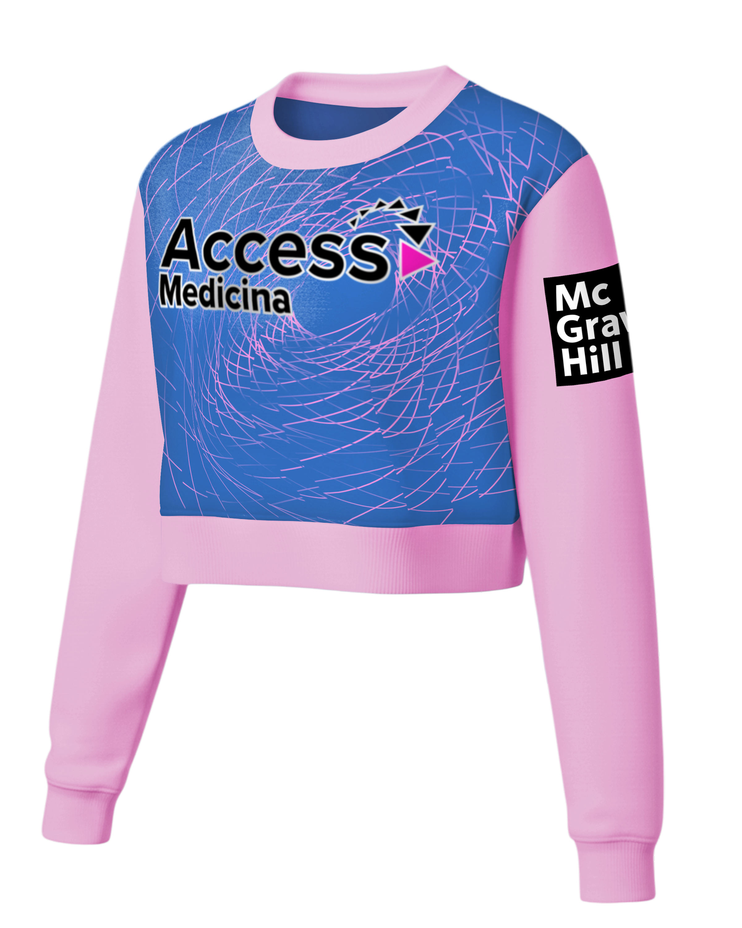 Drifit Performance Pullover Crew Crop Top