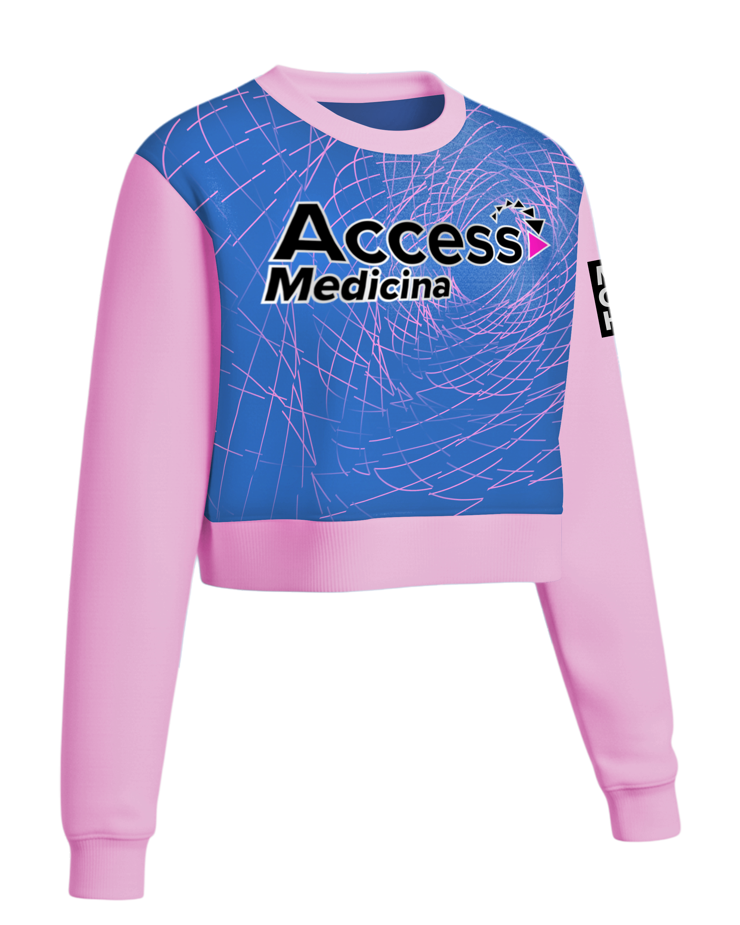 Drifit Performance Pullover Crew Crop Top