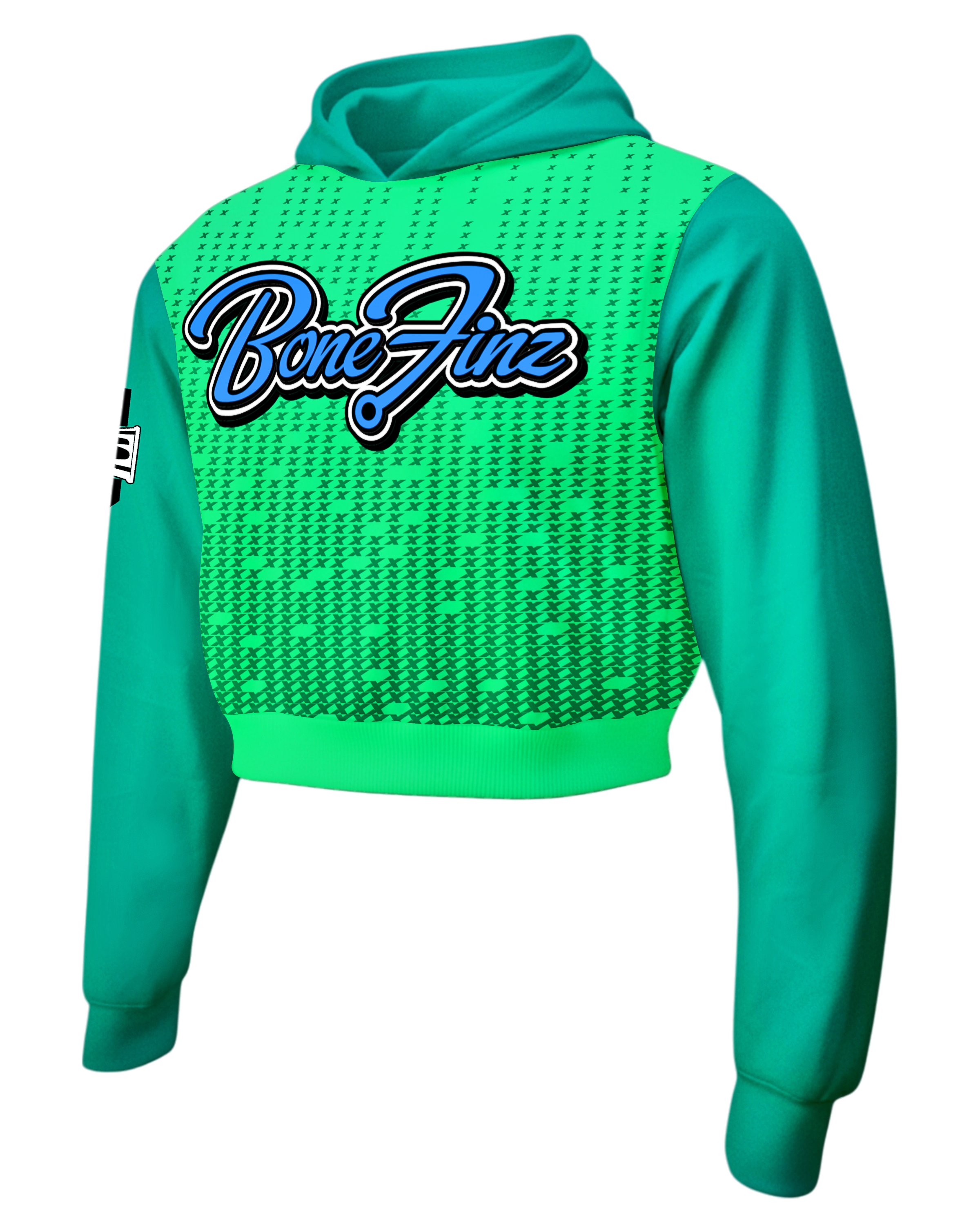 Drifit Performance Crop Top Hoodie