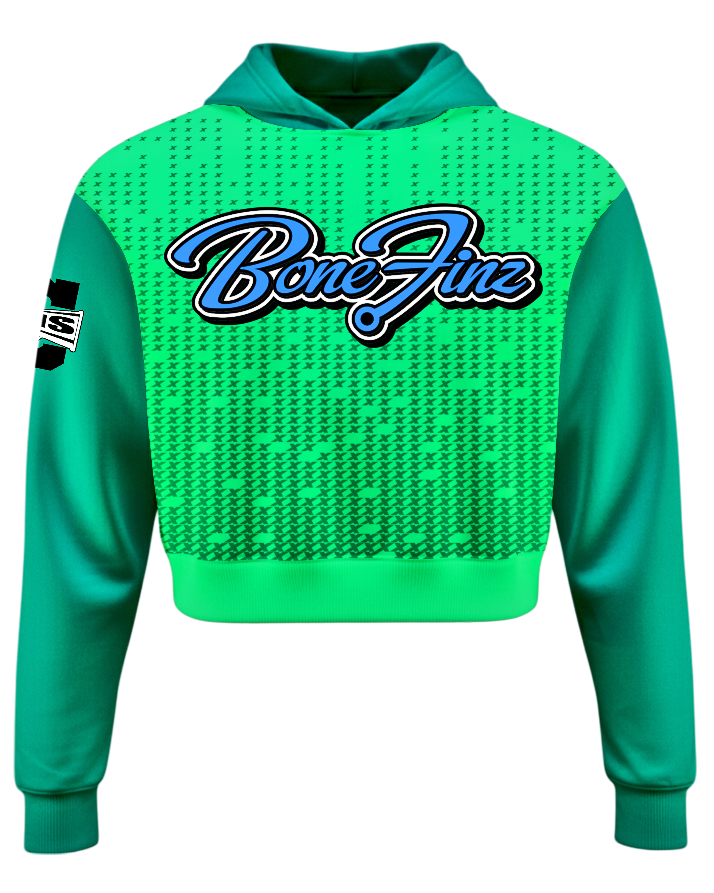 Drifit Performance Crop Top Hoodie