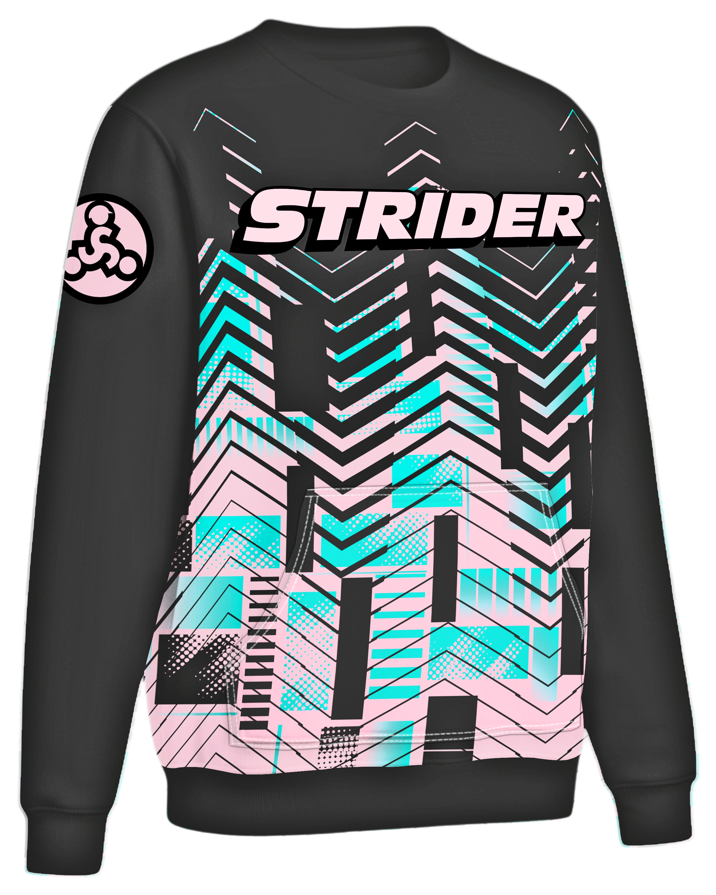 Drifit Performance Pullover Crew Neck Sweatshirt w/ Front Pocket