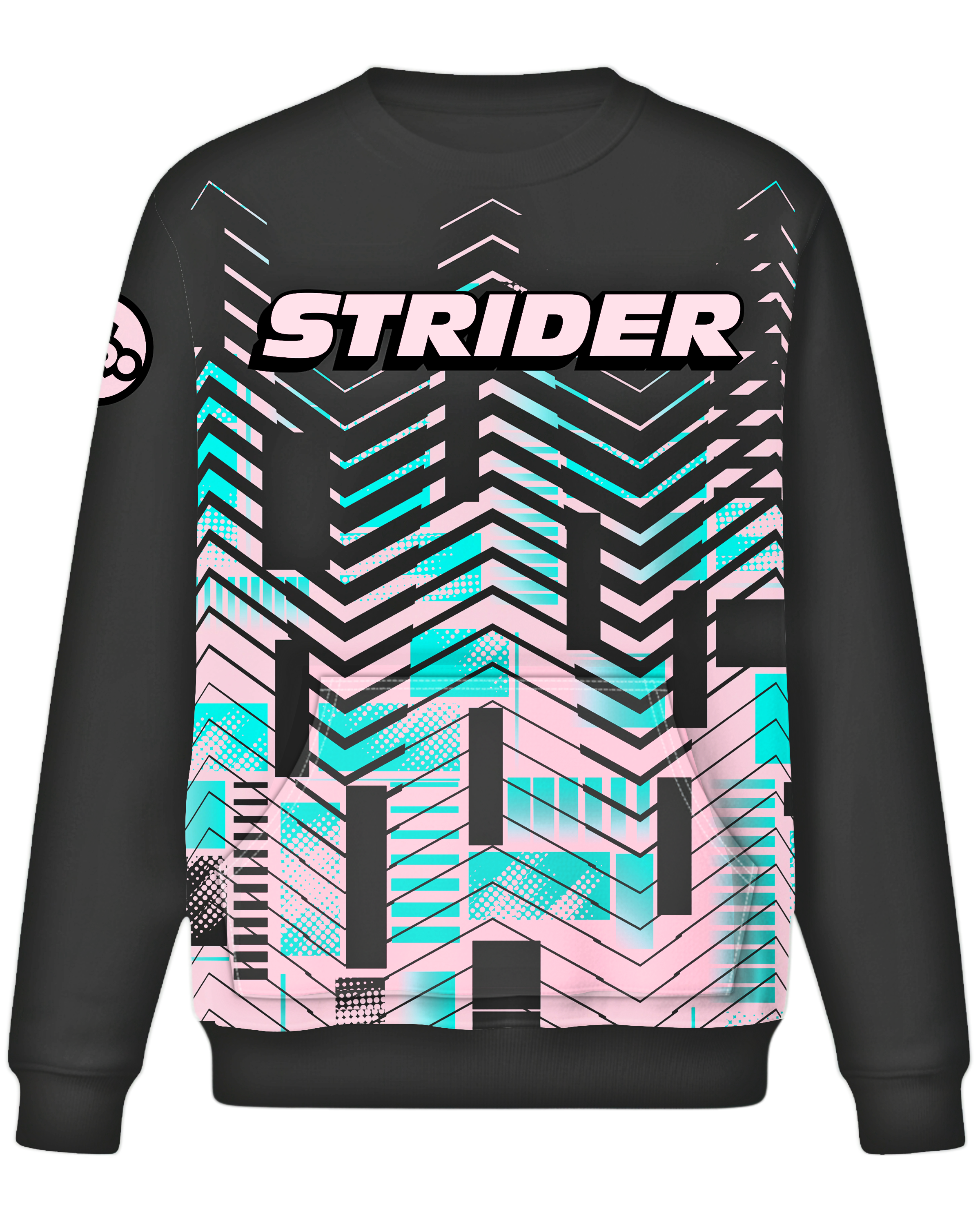 Drifit Performance Pullover Crew Neck Sweatshirt w/ Front Pocket