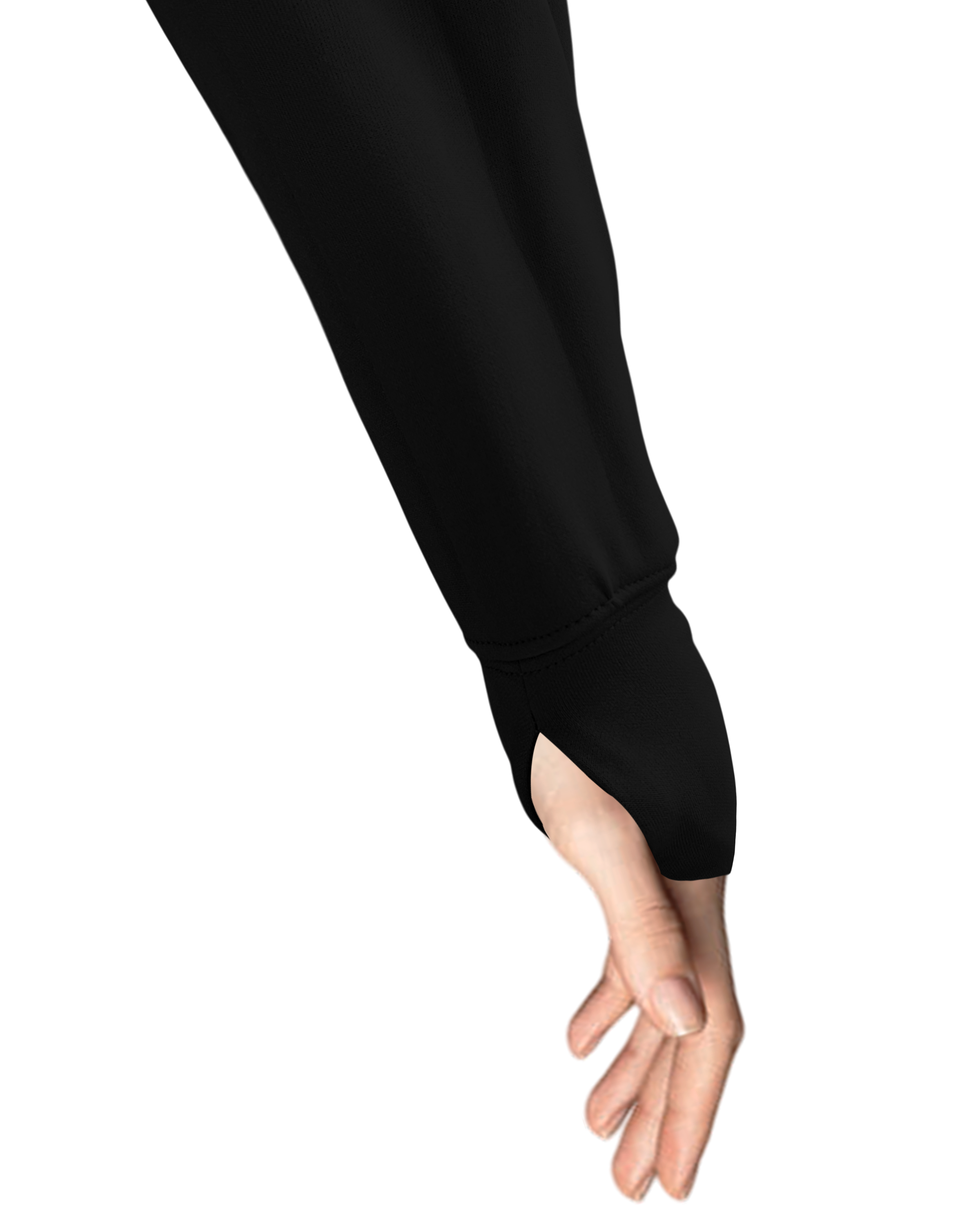 Drifit Performance Pullover Crew Neck Sweatshirt w/ Front Pocket & Bottom Hem Slit