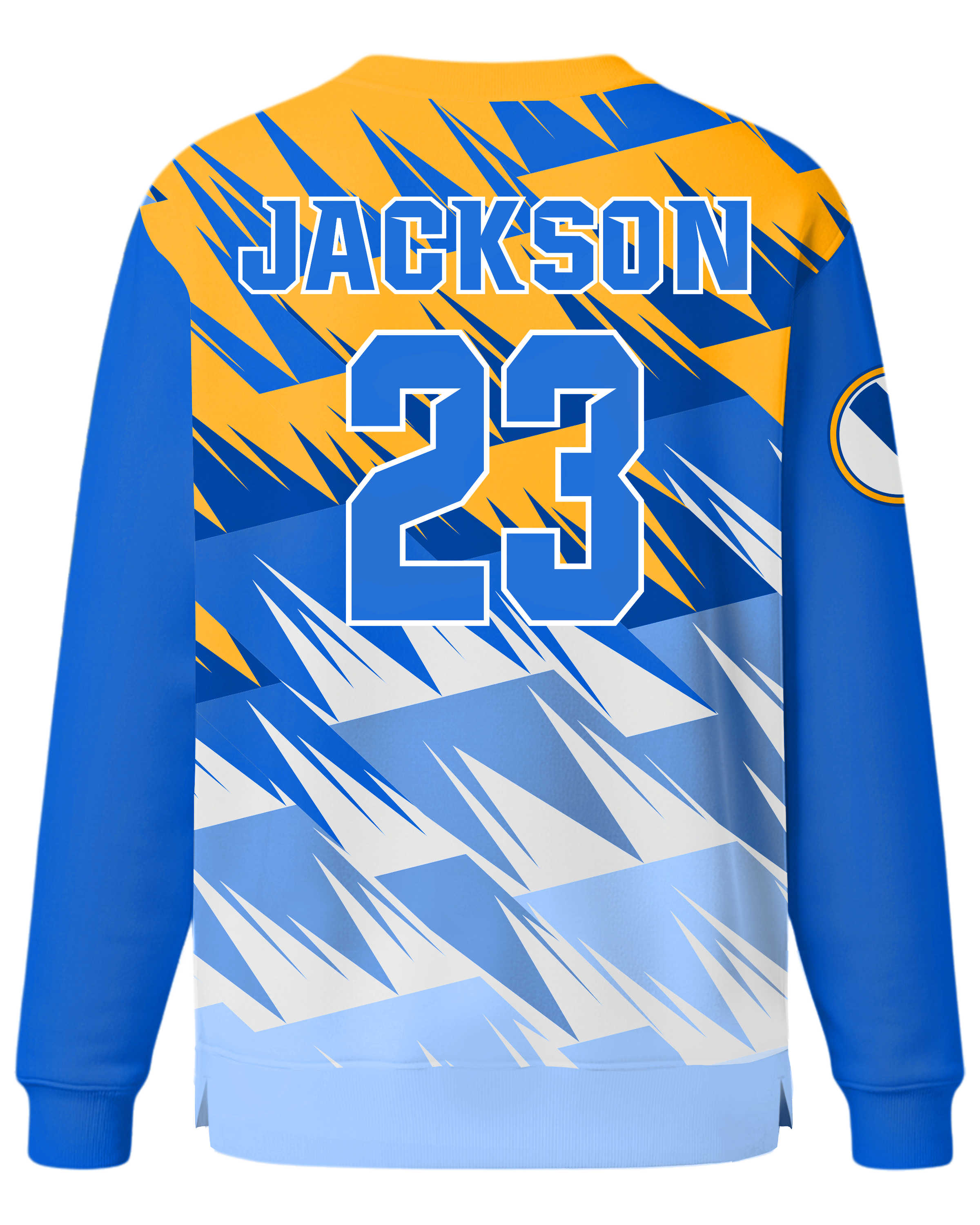 Drifit Performance Pullover Crew Neck Sweatshirt w/ Bottom Hem Slit