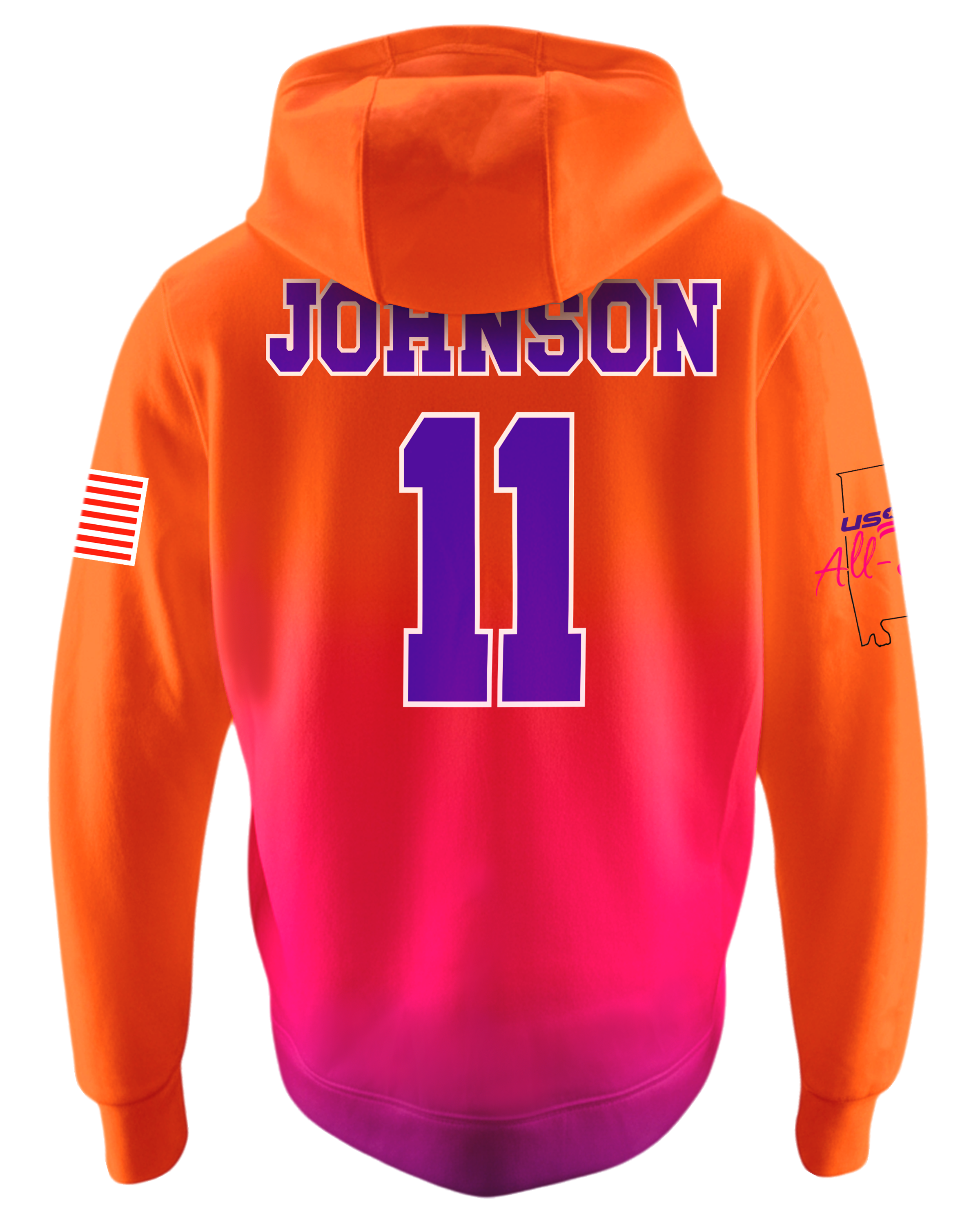 Brushed Performance Full Zip Fleece Hoodie w/ Front Pocket