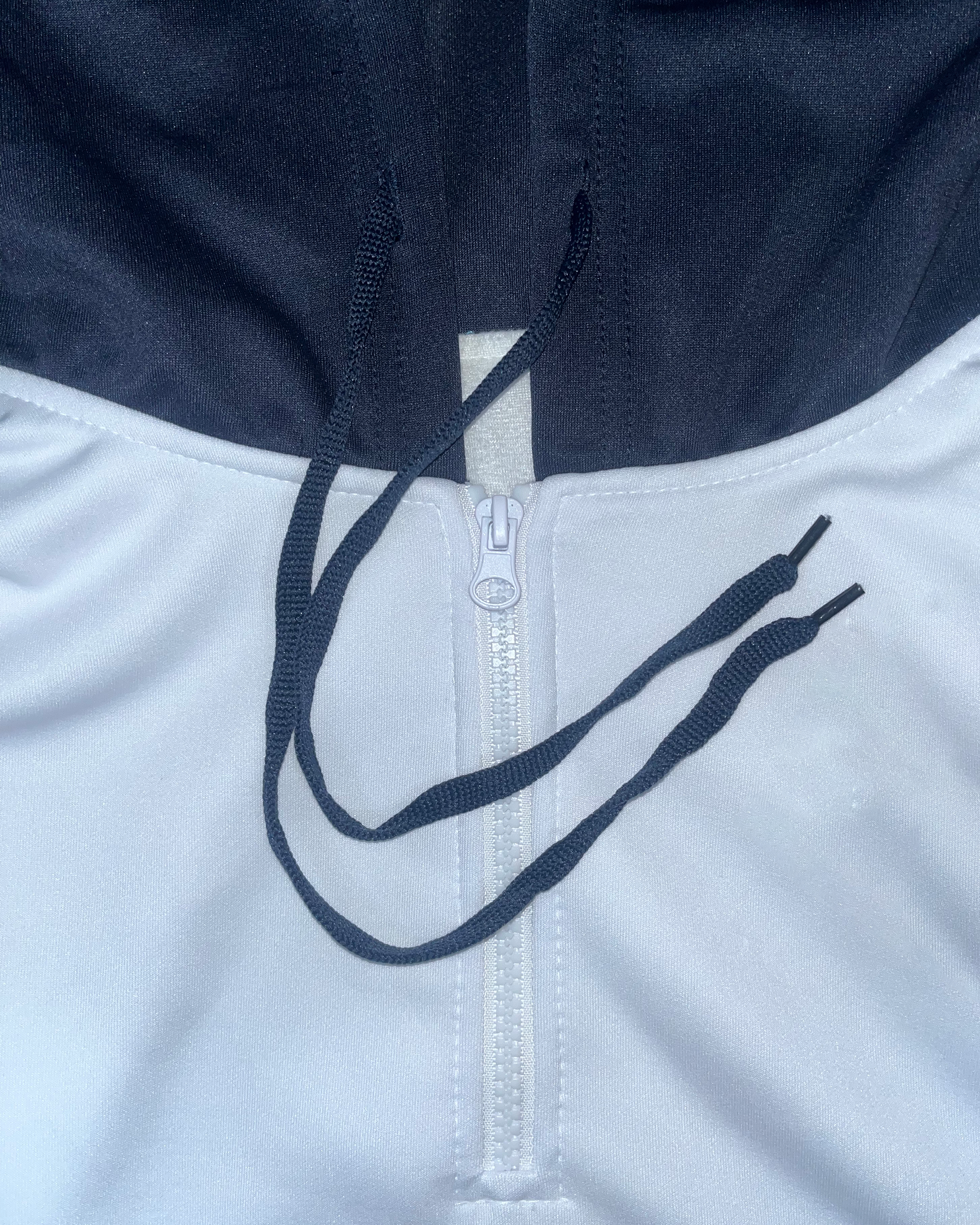 Cotton 1/4 Zip Fleece Hoodie w/ Front Pocket