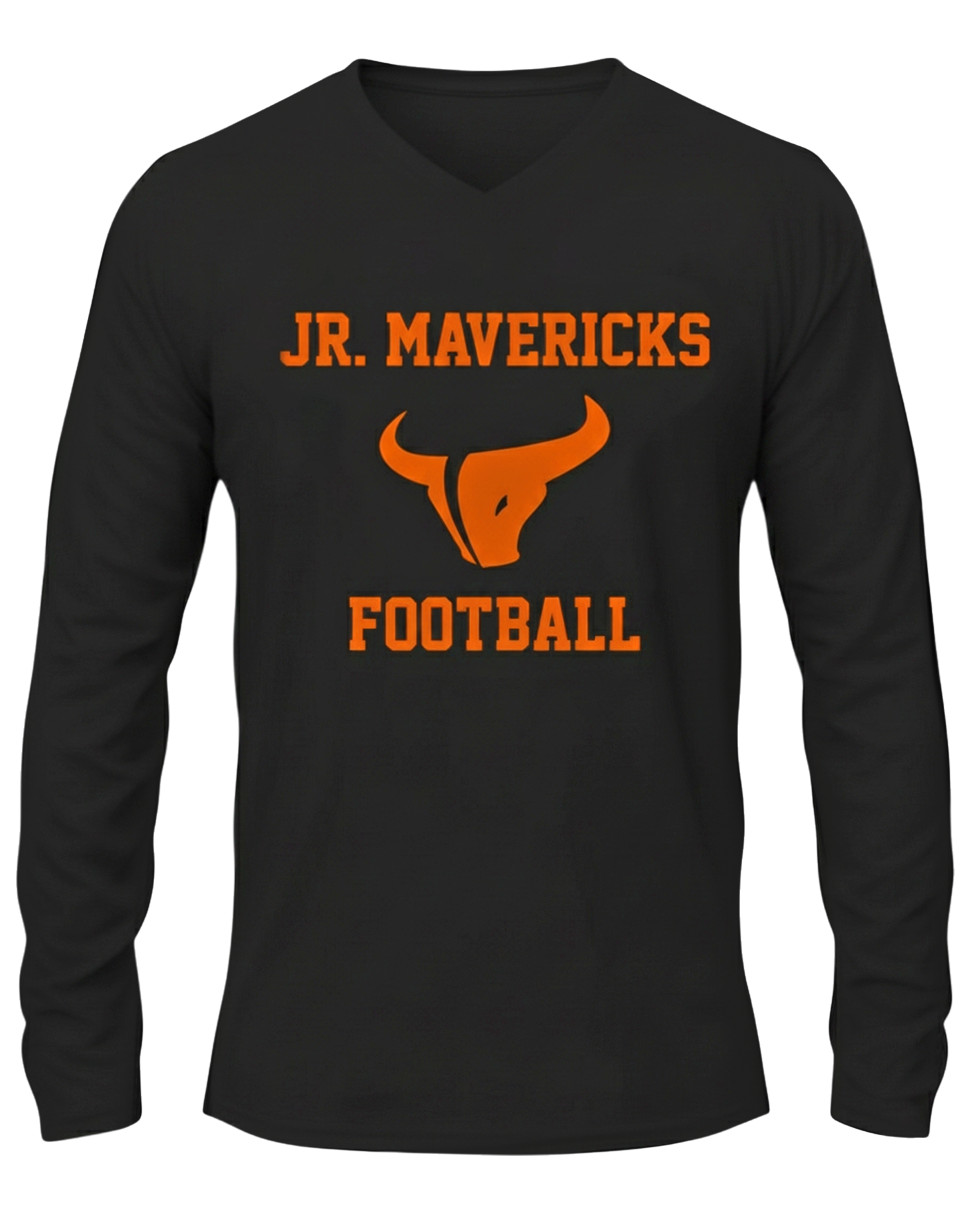 DYED Long Sleeve V Neck Neck Tee