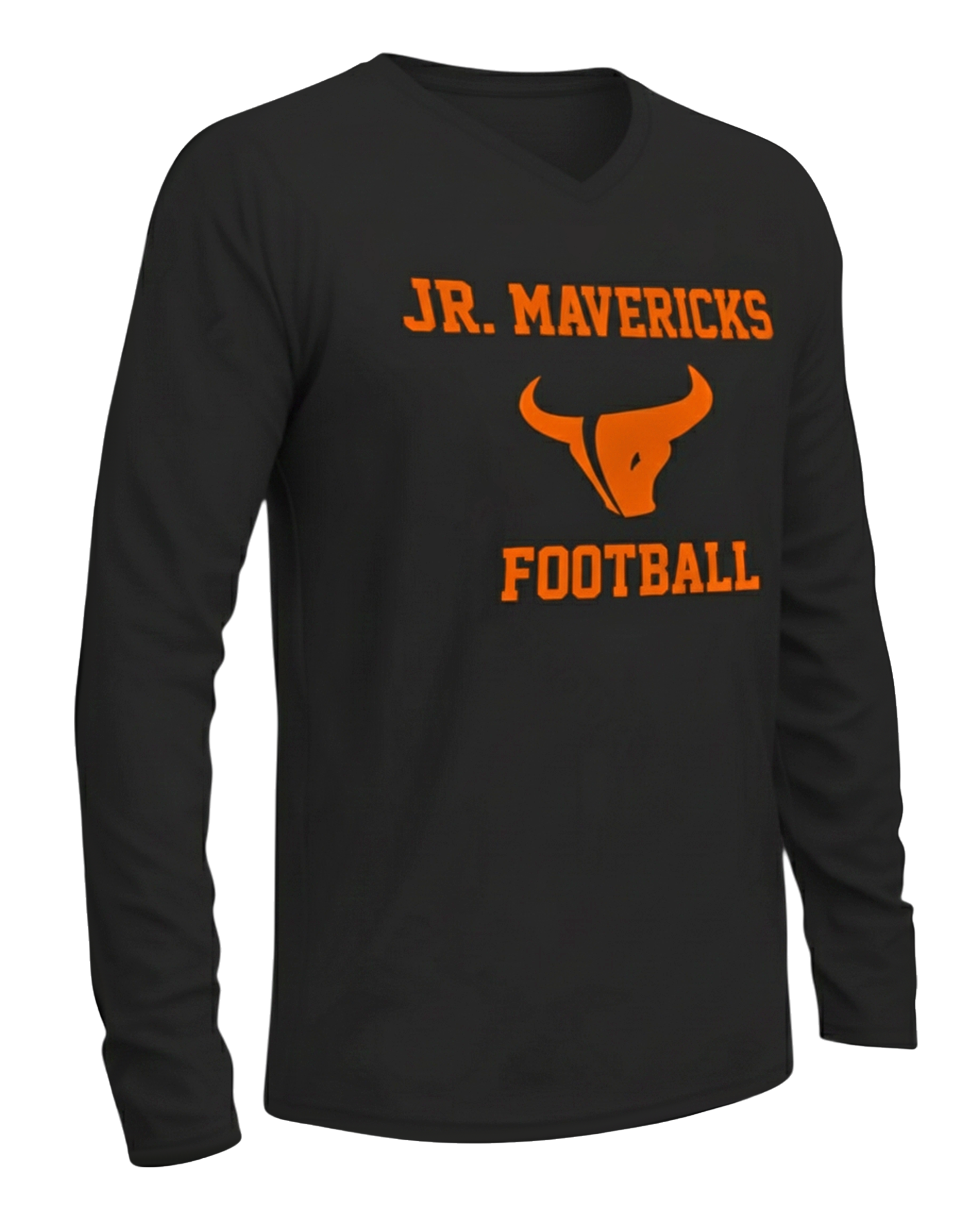 DYED Long Sleeve V Neck Neck Tee