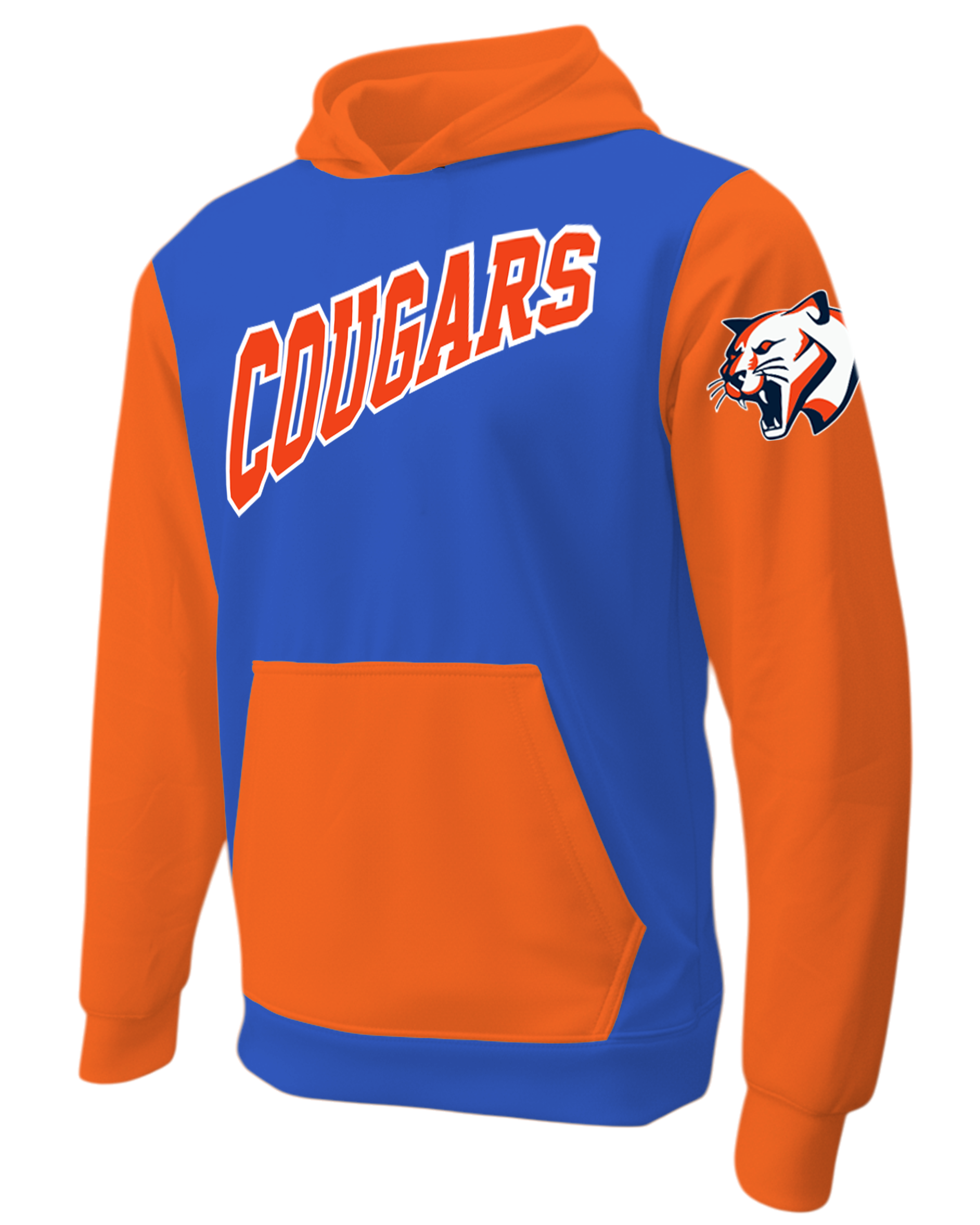 Cotton Fleece Hoodie w/ Front Pocket