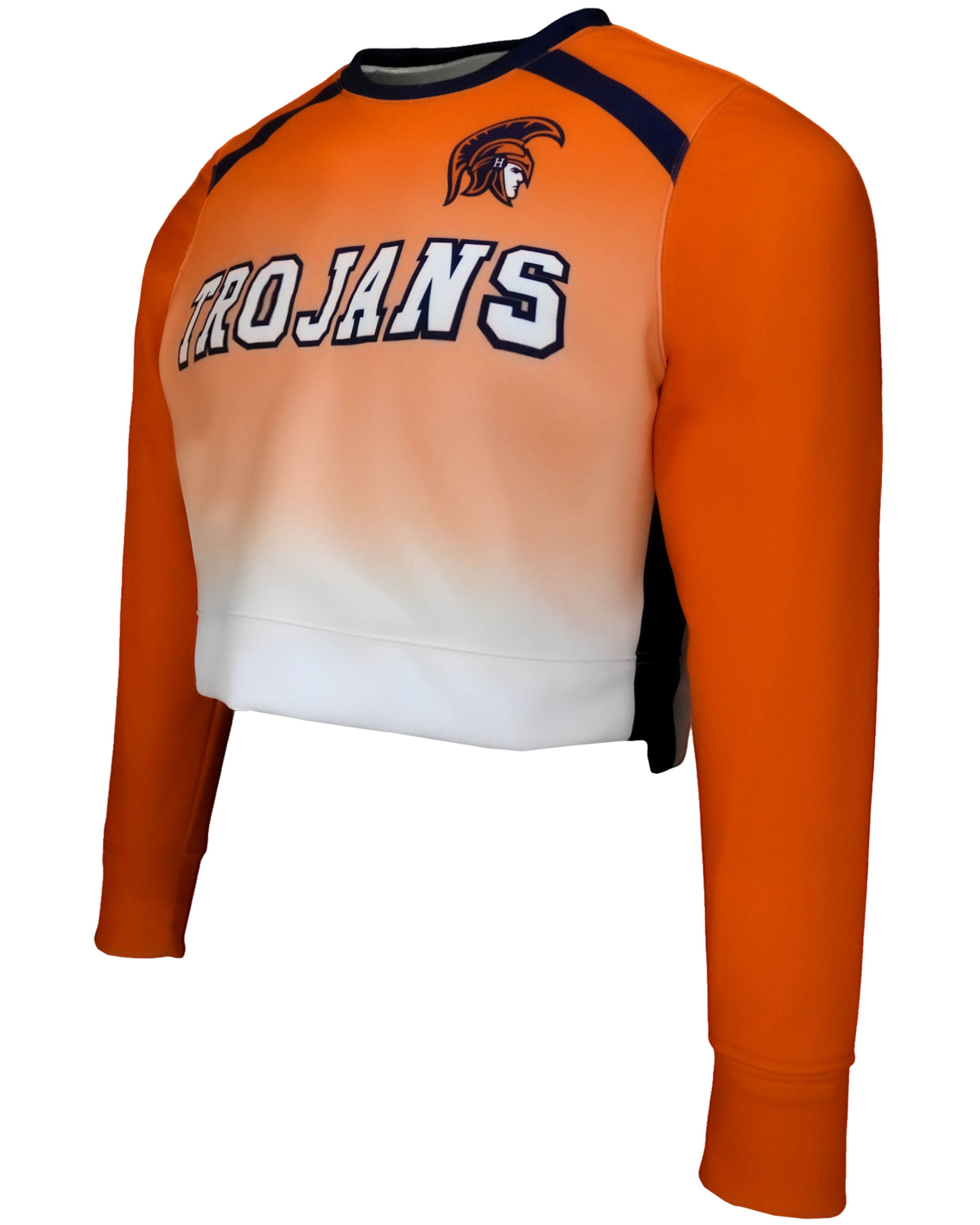 Performance Crew Neck Crop Top