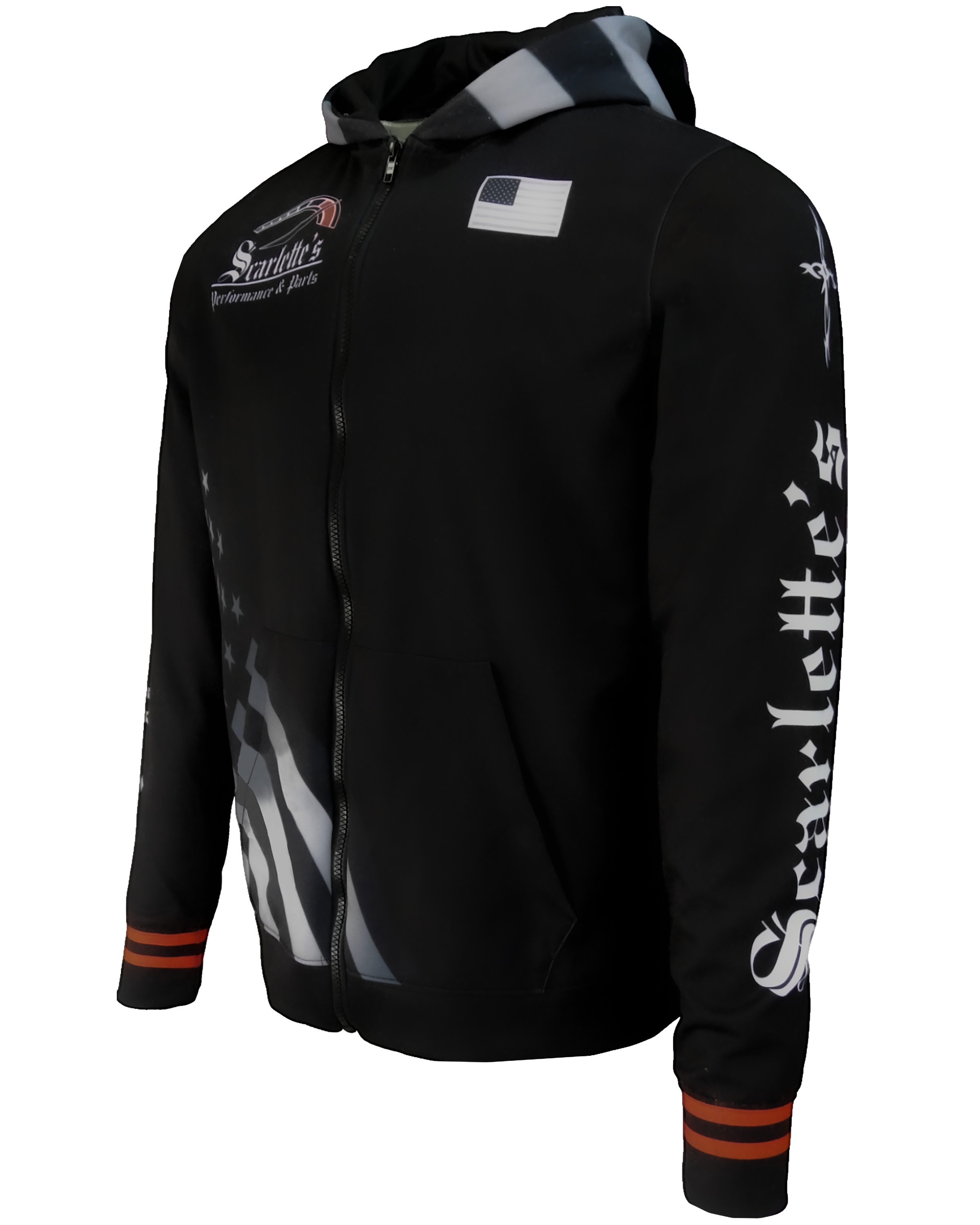 Heavy Performance Full Zip Fleece Hoodie w/ Front Pocket