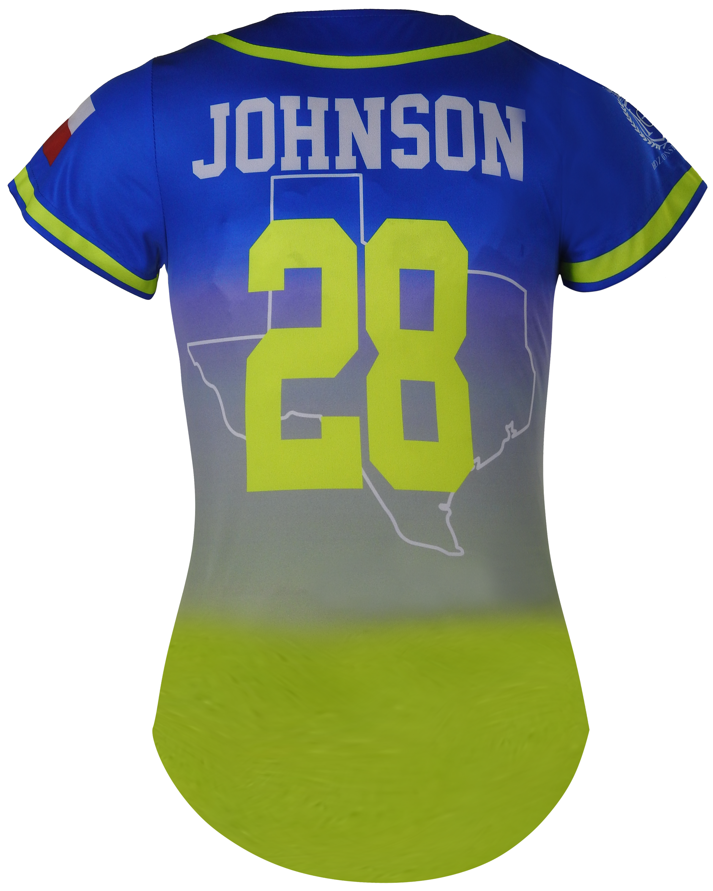 Short Sleeve 2-Button Softball Jersey
