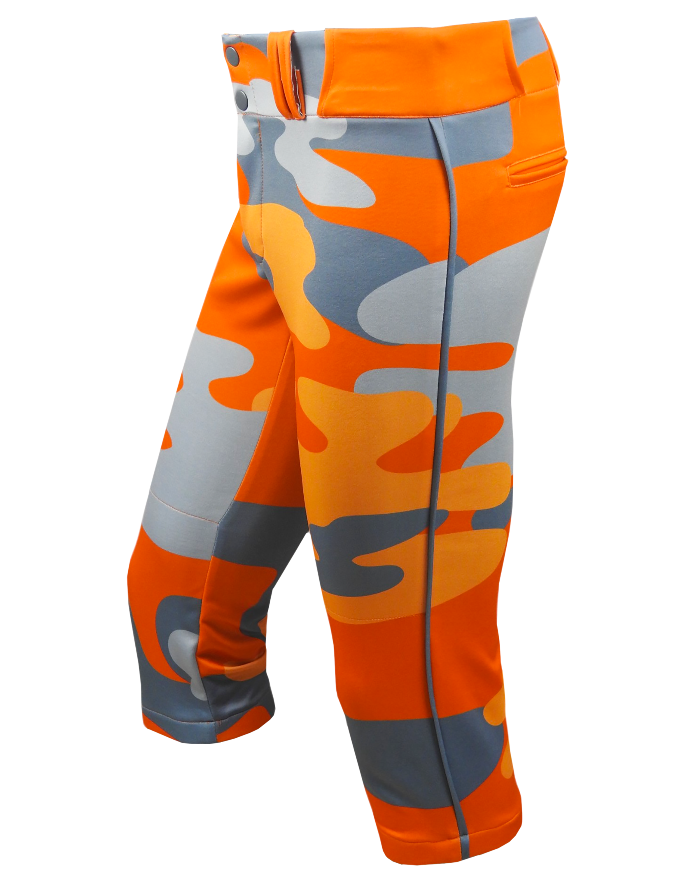 Full Sublimation Tapered Knicker Softball Pants w/ Piping