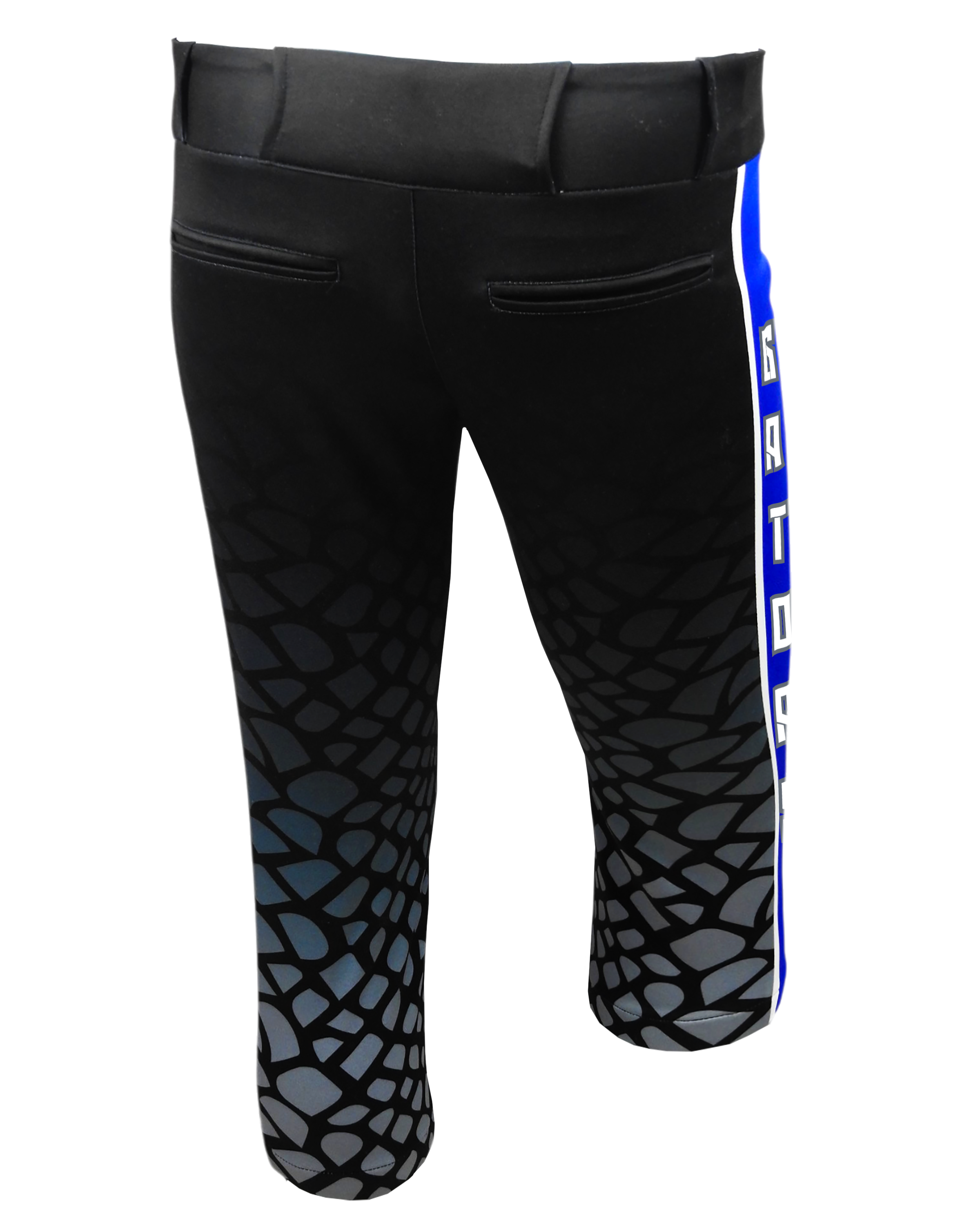 Full Sublimation Tapered Knicker Softball Pants w/ Sublimated Side Panels