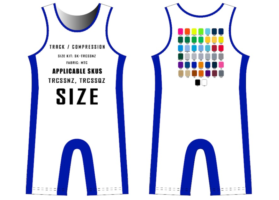 Speed Suit Size Samples
