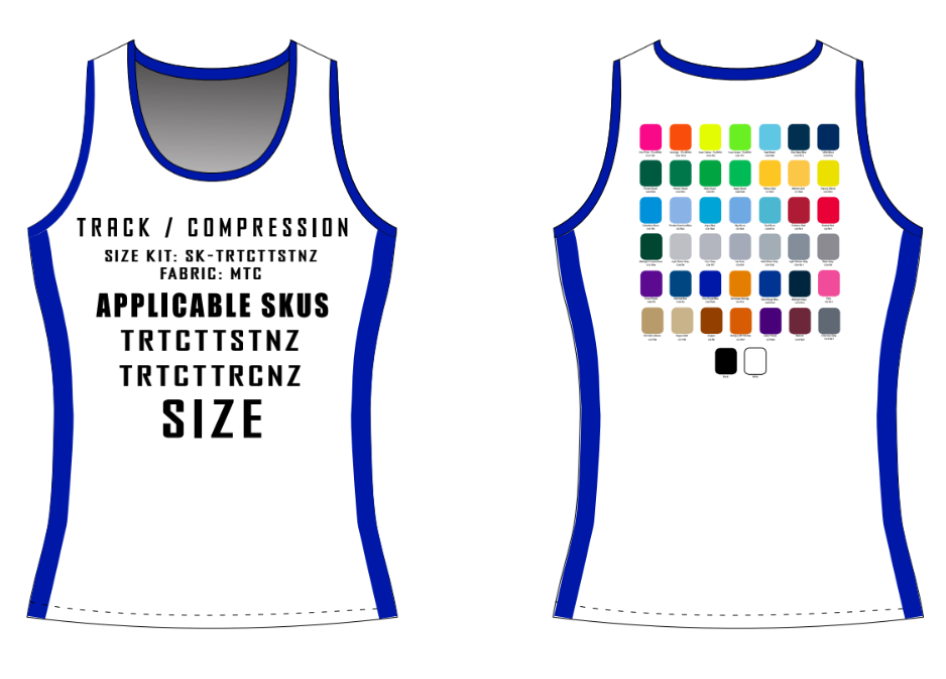 Tank Top Compression Size Samples