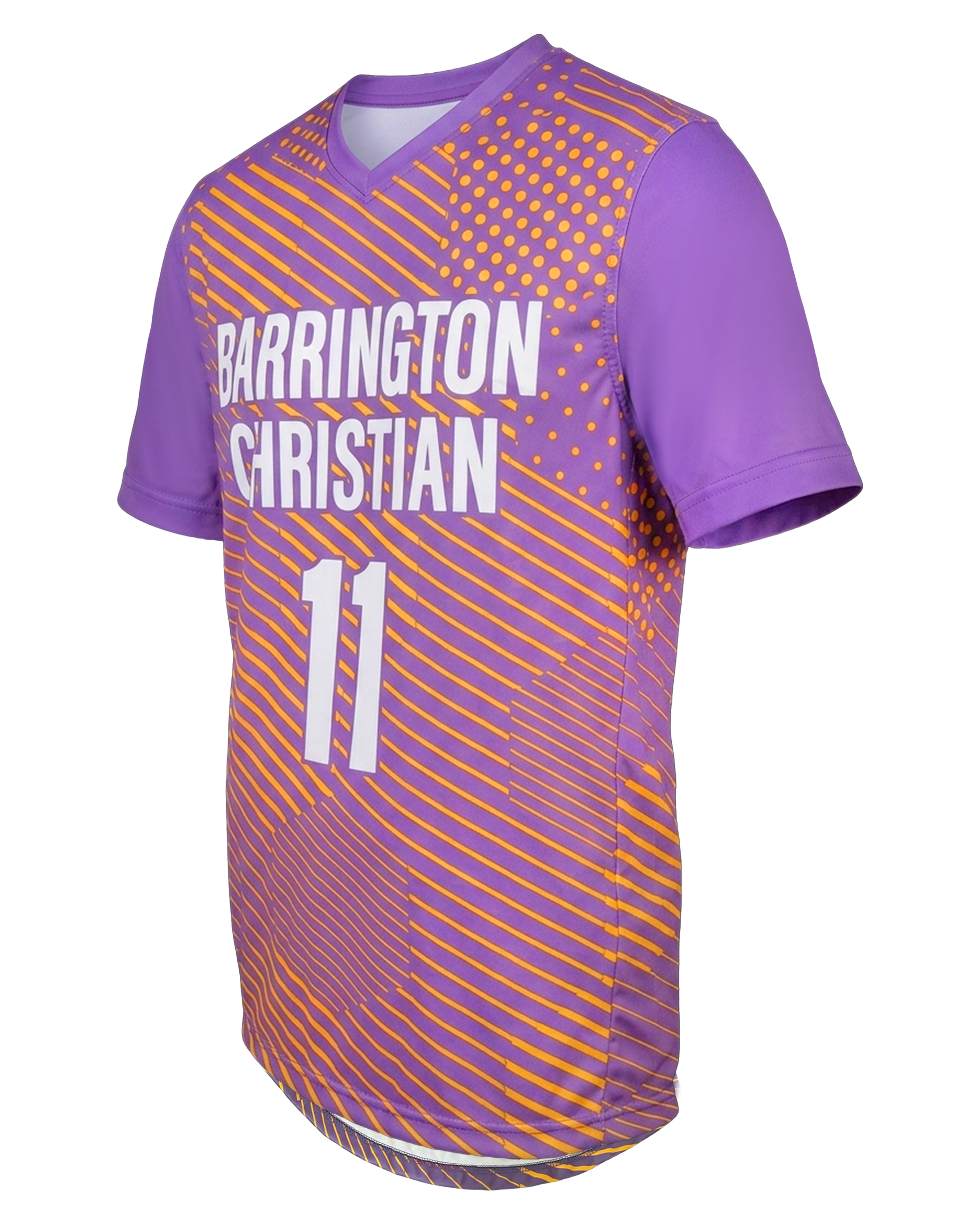 Overlap Collar Soccer Jersey