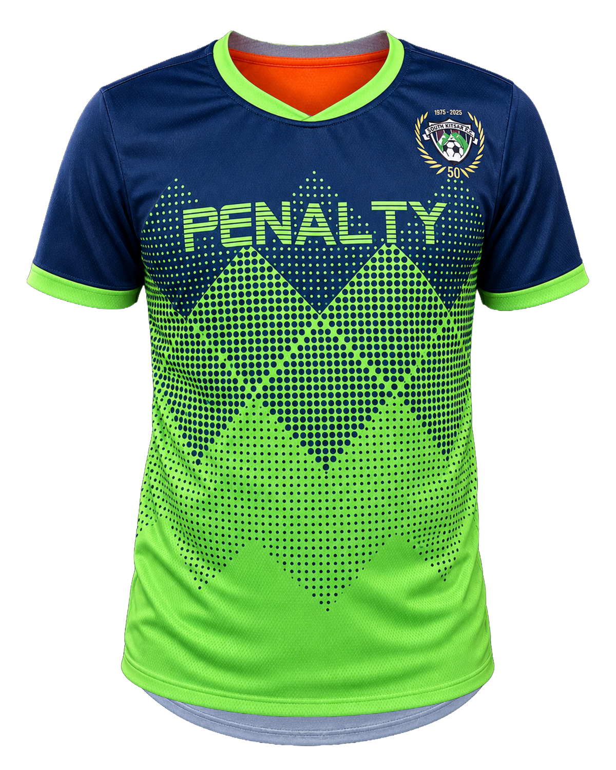 Reversible 2-Ply Overlap Collar Soccer Jersey