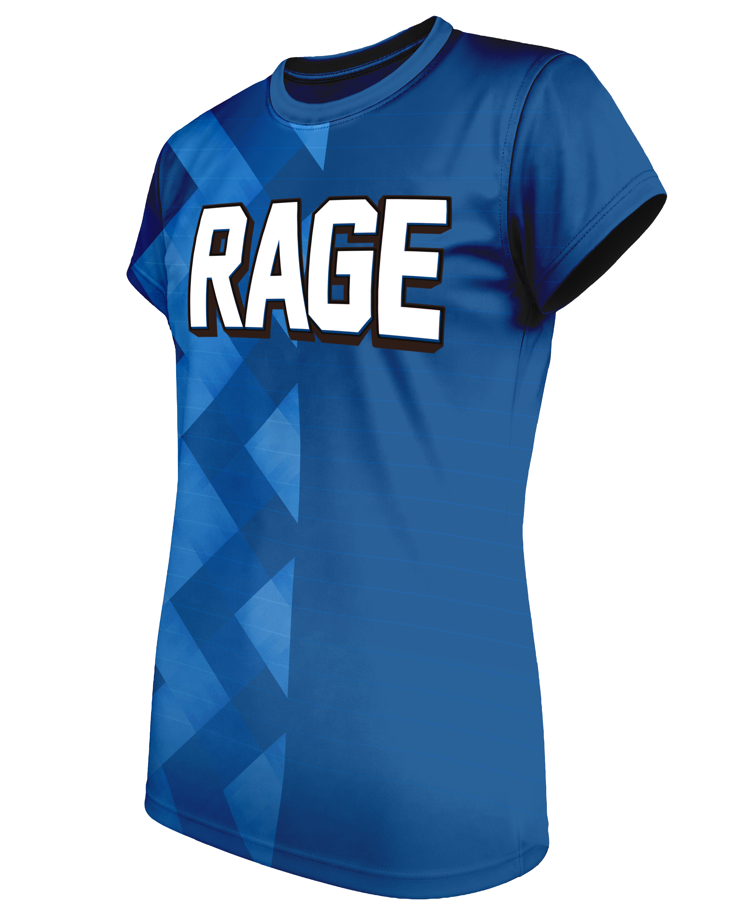 Female Cap Sleeve Crew Neck Tee