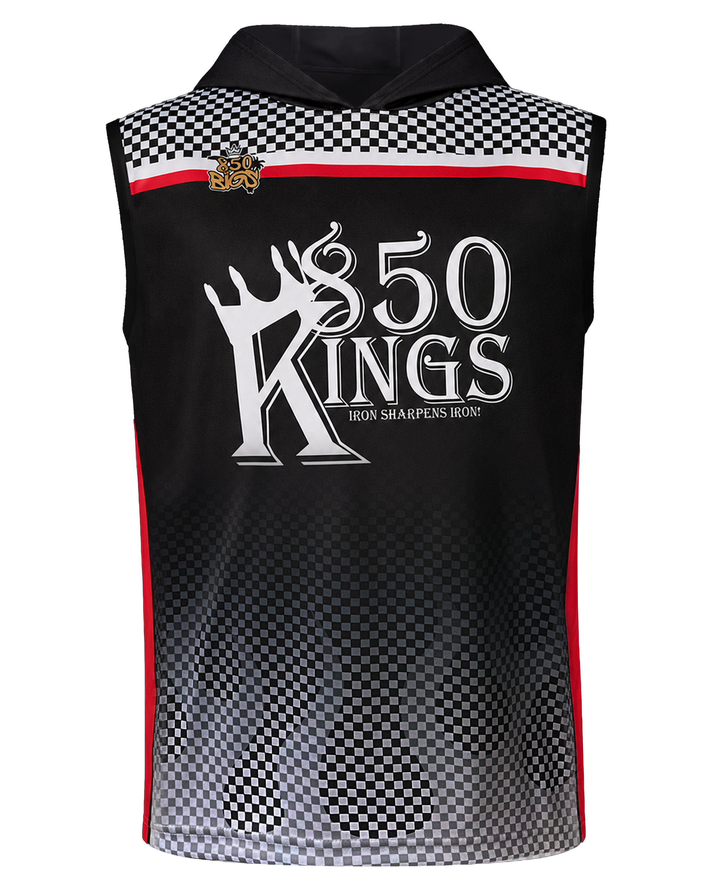 Sleeveless Tee with Hood